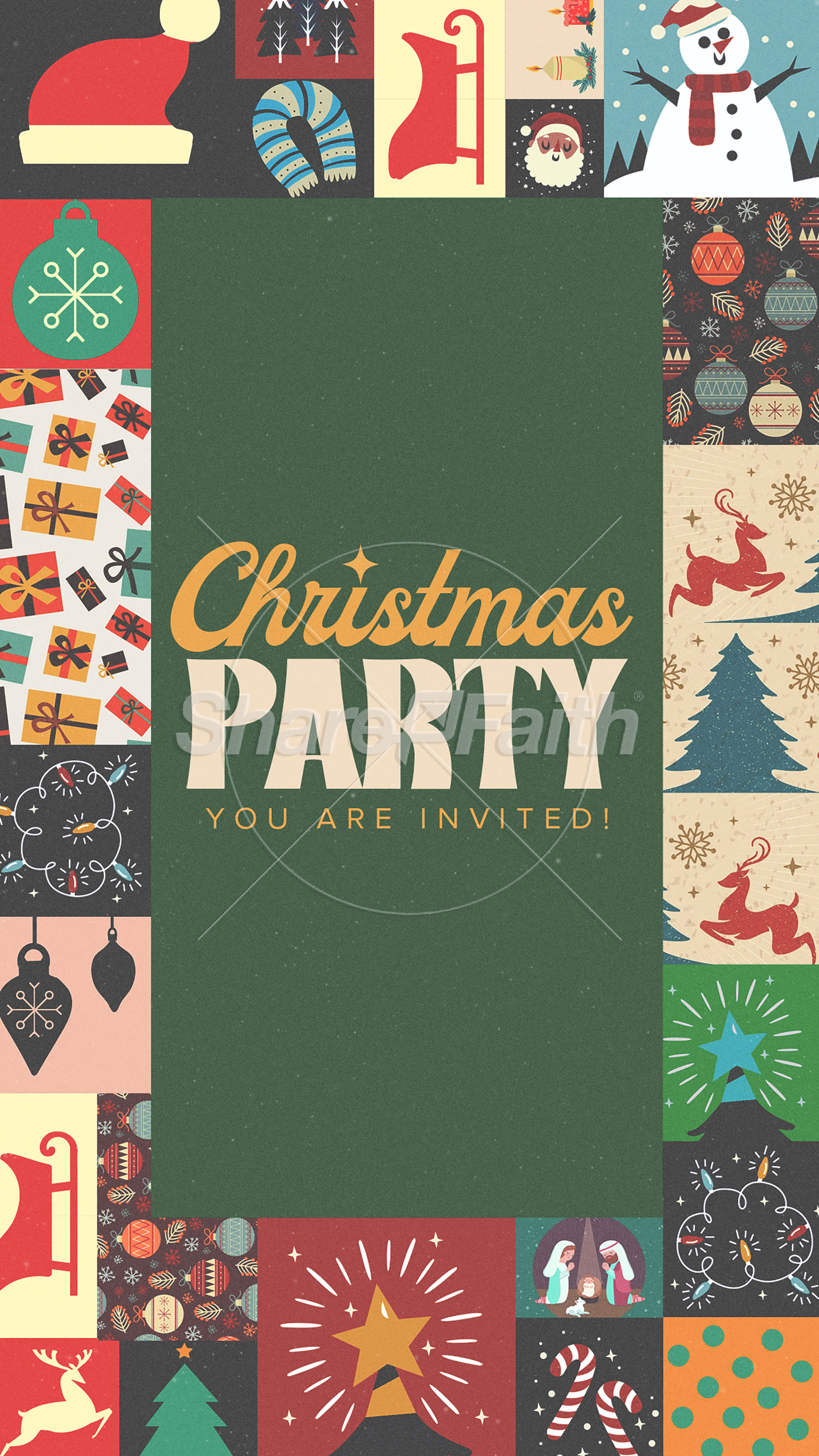 Christmas Party: Social Media Graphics