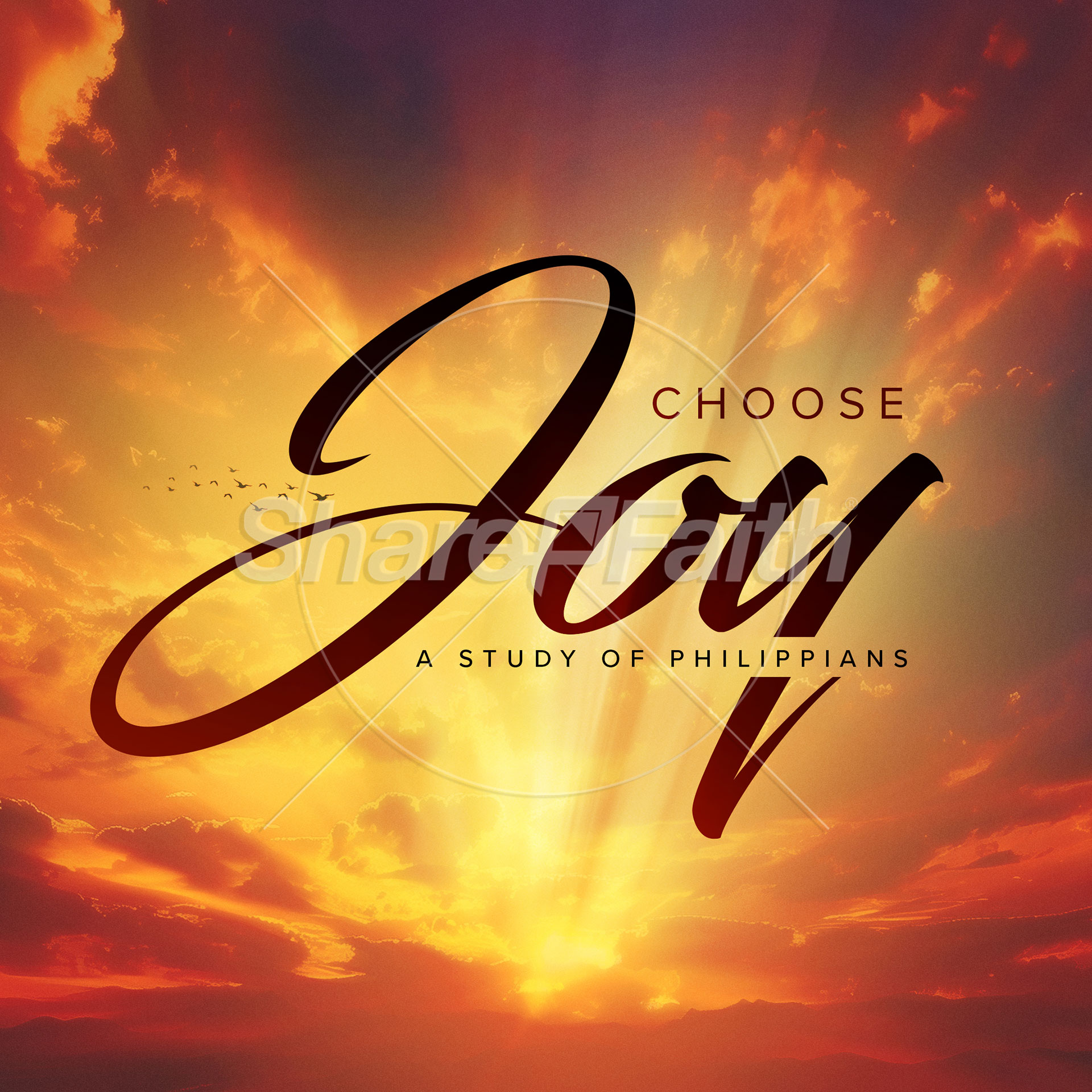Choose Joy: Social Media Graphic
