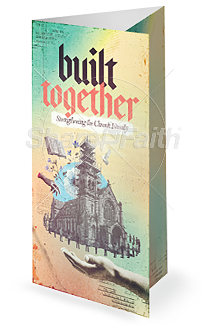 Built Together: Trifold Bulletin Cover