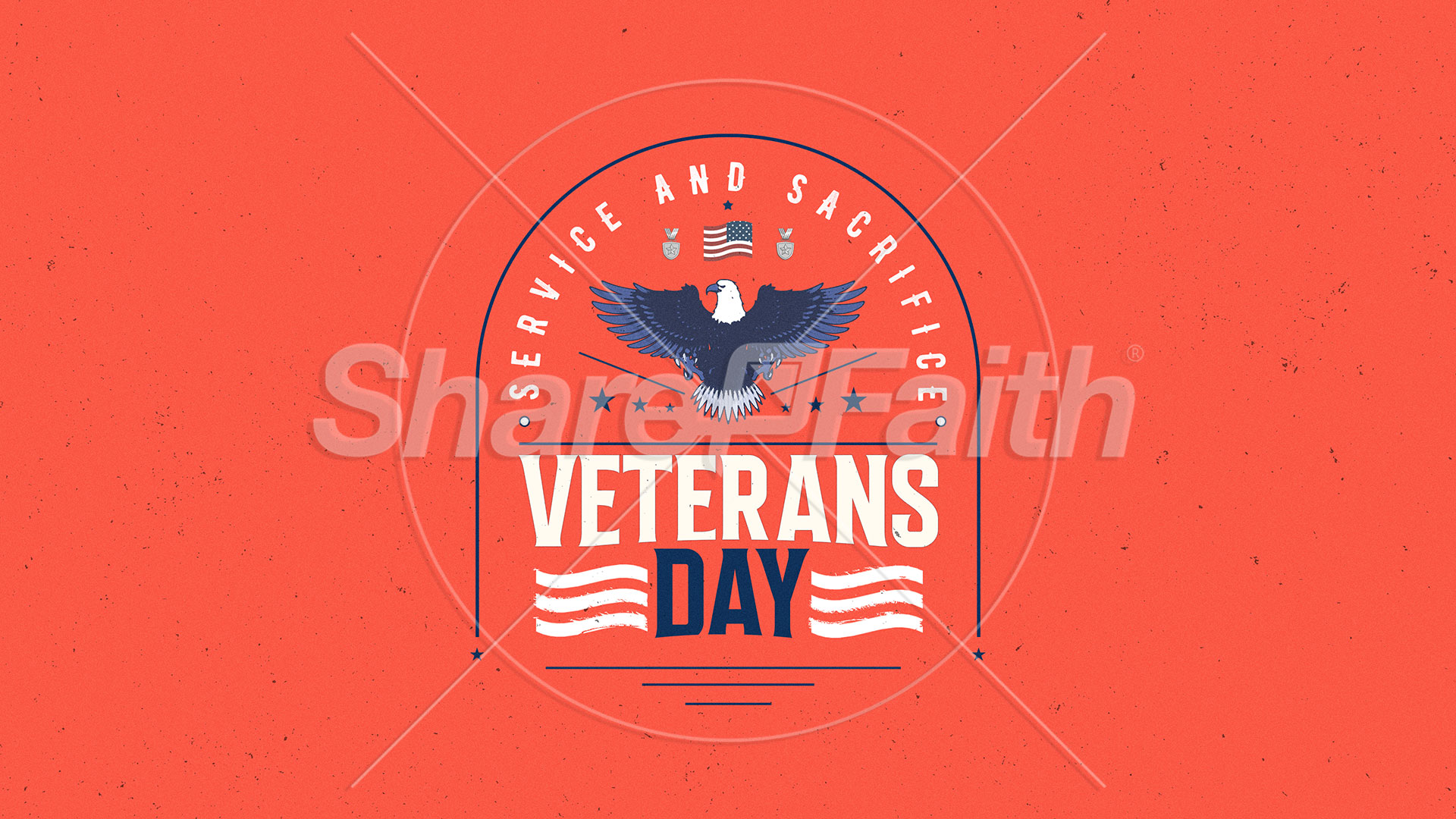 Service And Sacrifice: Title Graphic