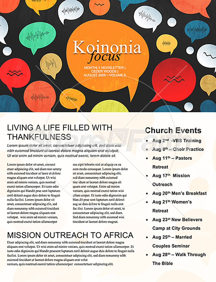 Real Talk: Newsletter