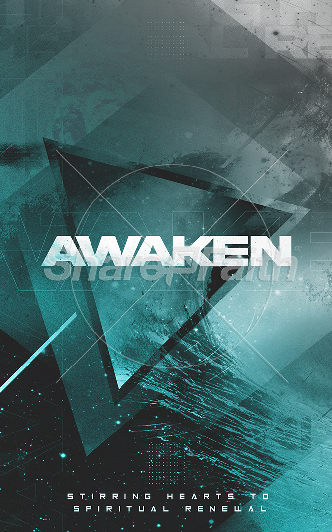 Awaken Triangle Ocean: Bifold Bulletin Cover