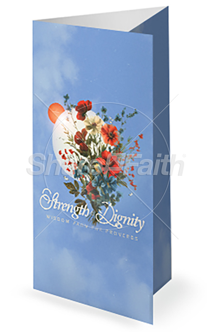 Strength & Dignity: Trifold Bulletin Cover