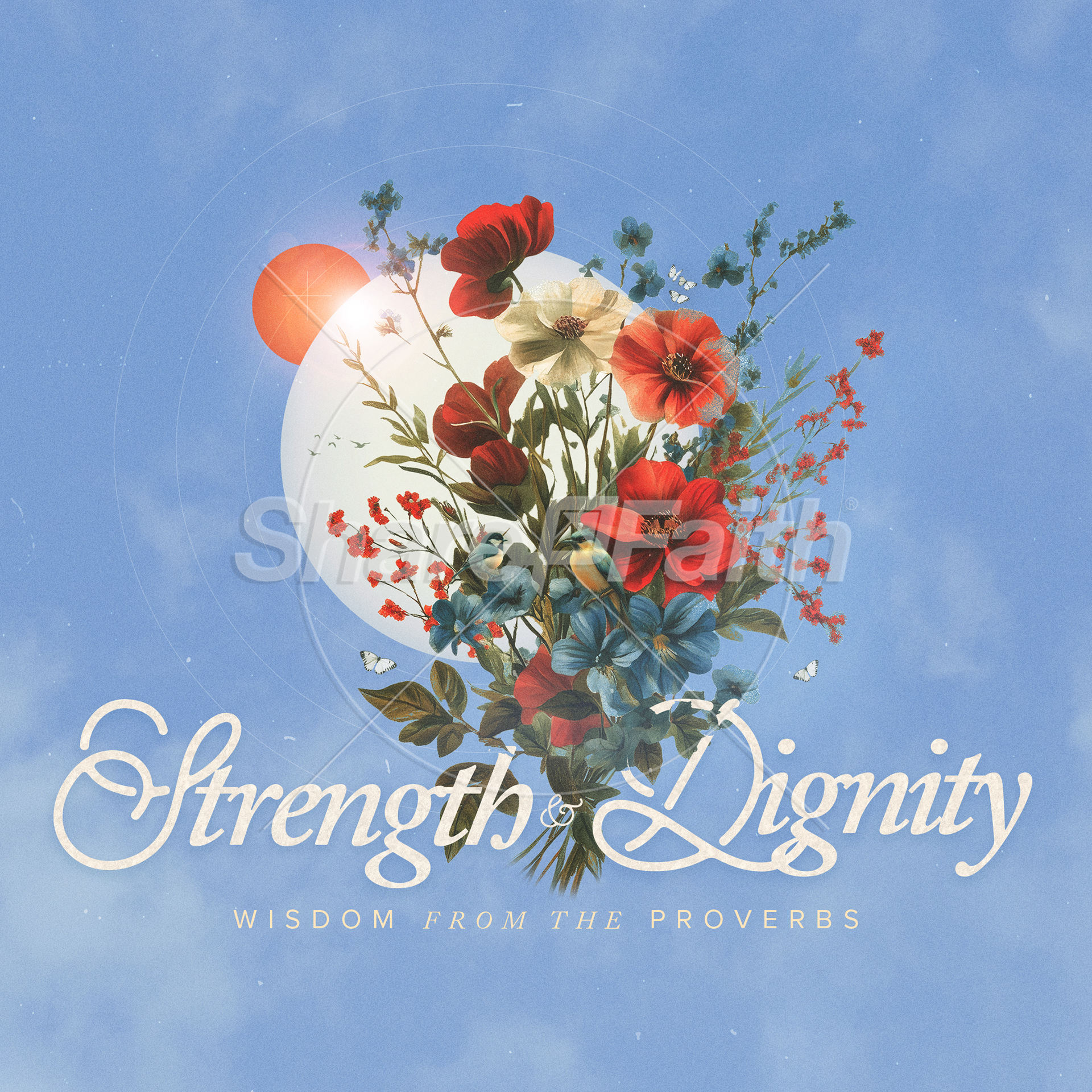 Strength & Dignity: Social Media Graphic
