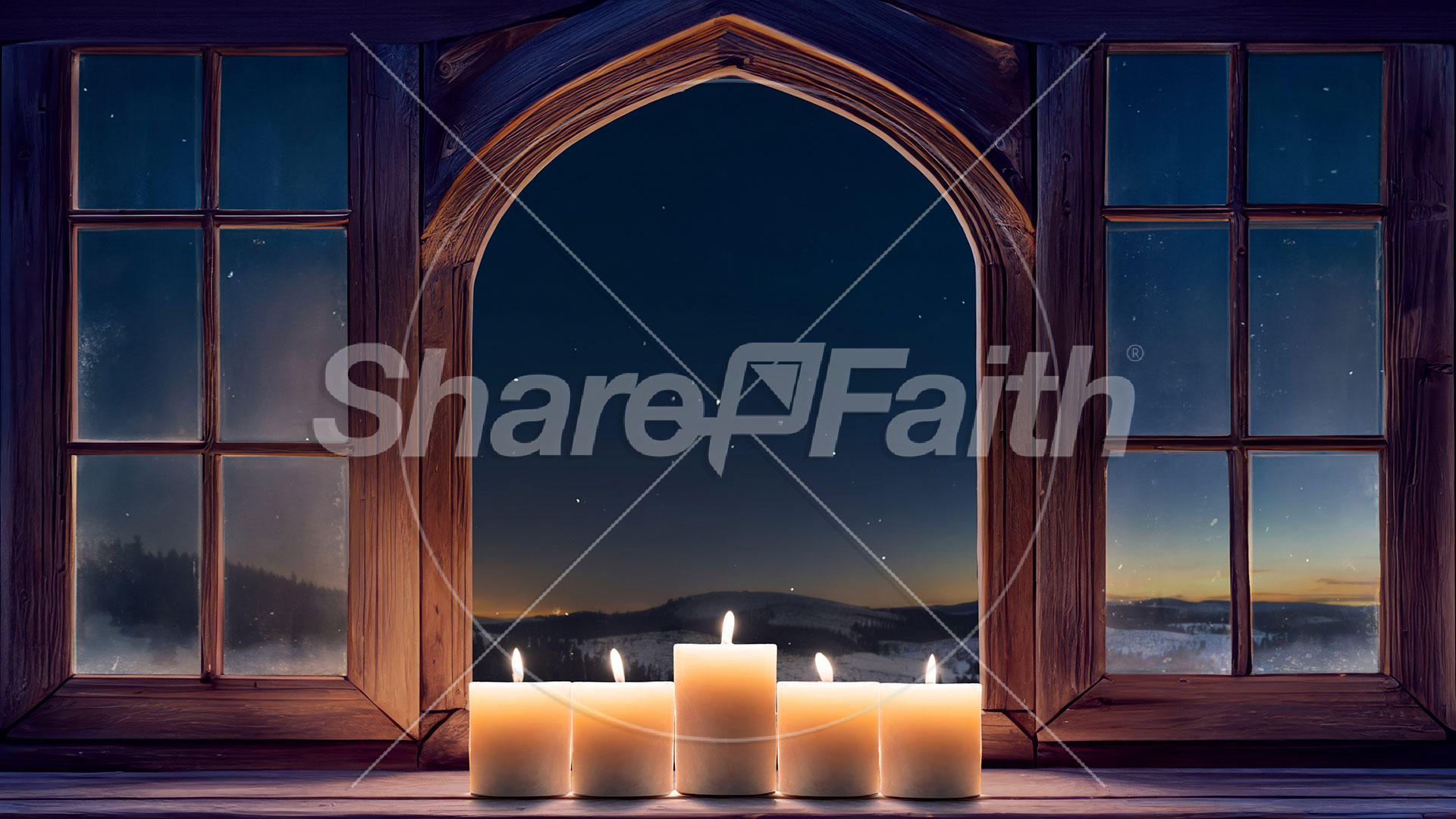 Winter Advent: Candles 1