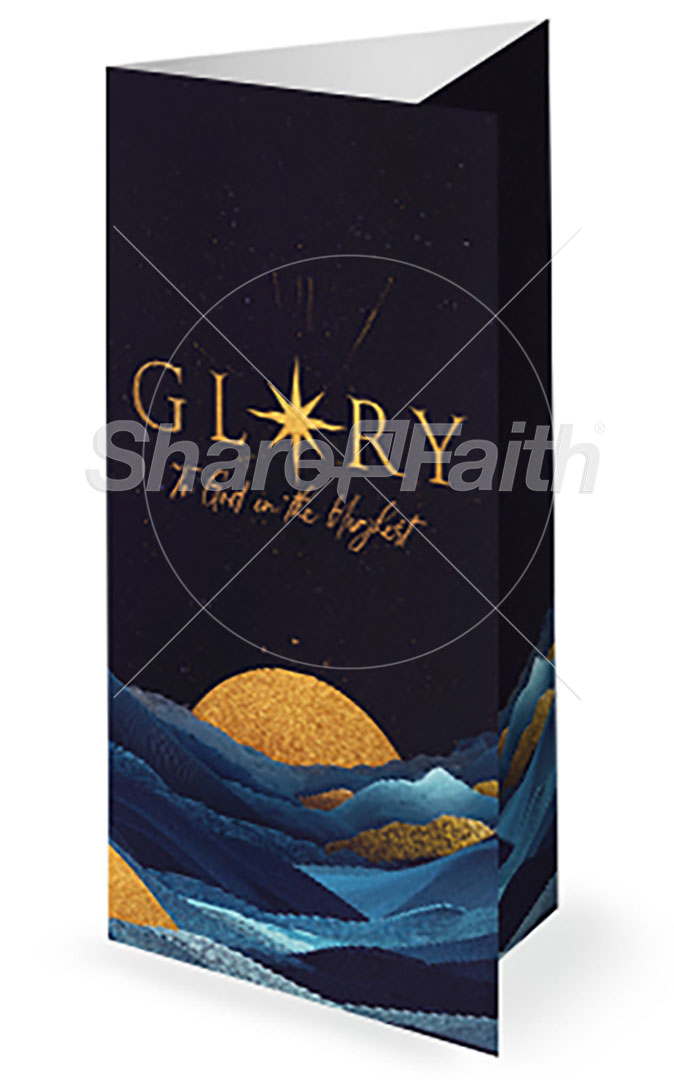 Glory: Trifold Bulletin Cover