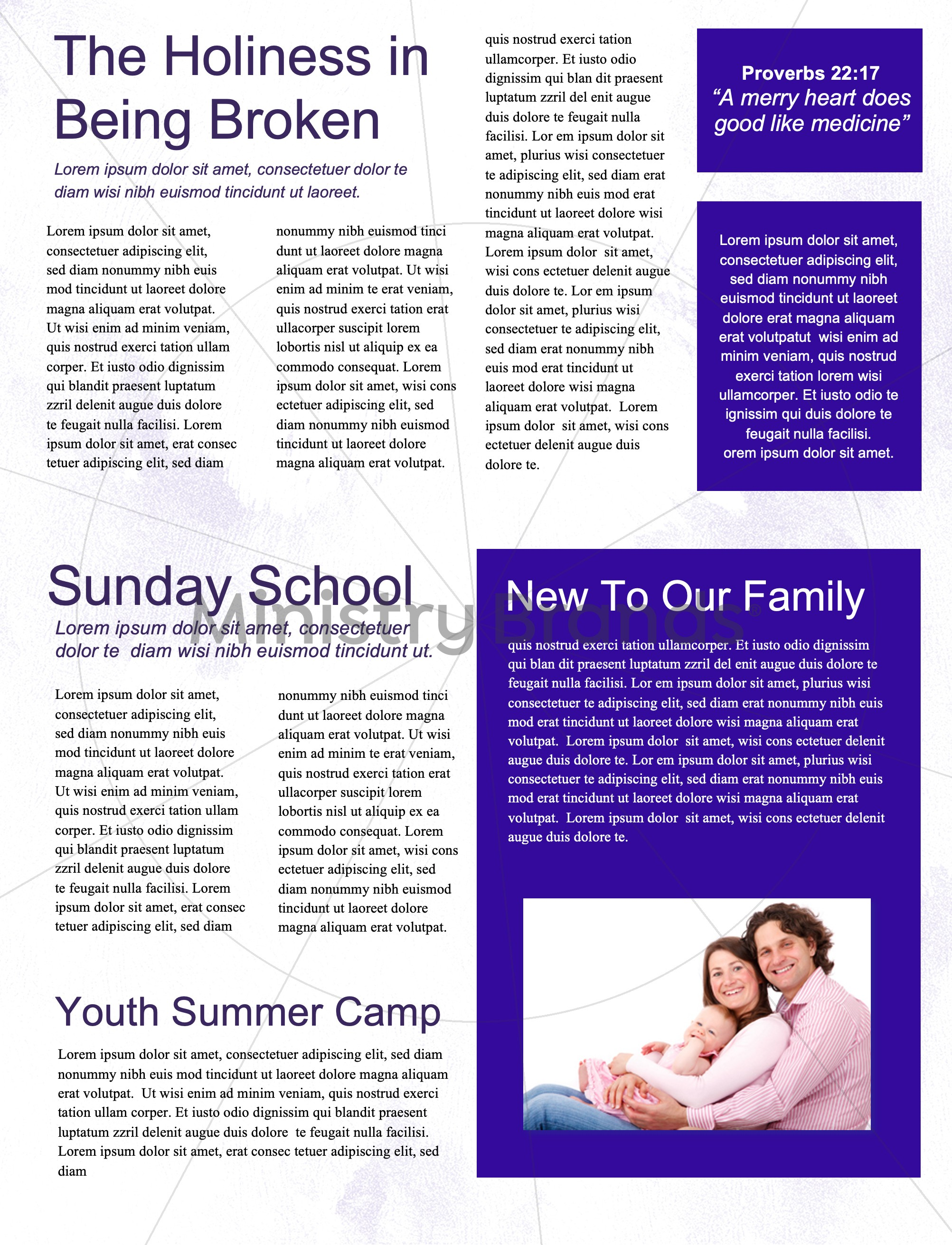 One Body Vibrant Mosaic: Newsletter