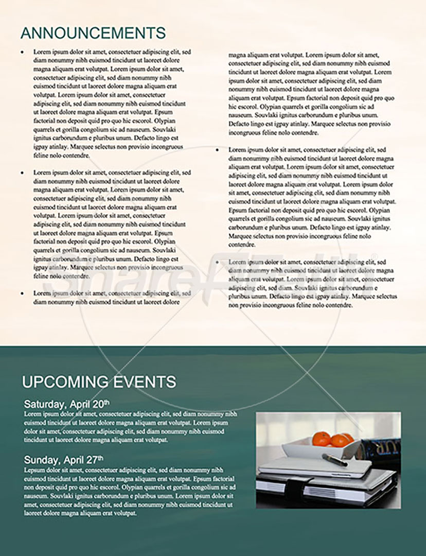 Easter Morning Sunrise: Newsletter