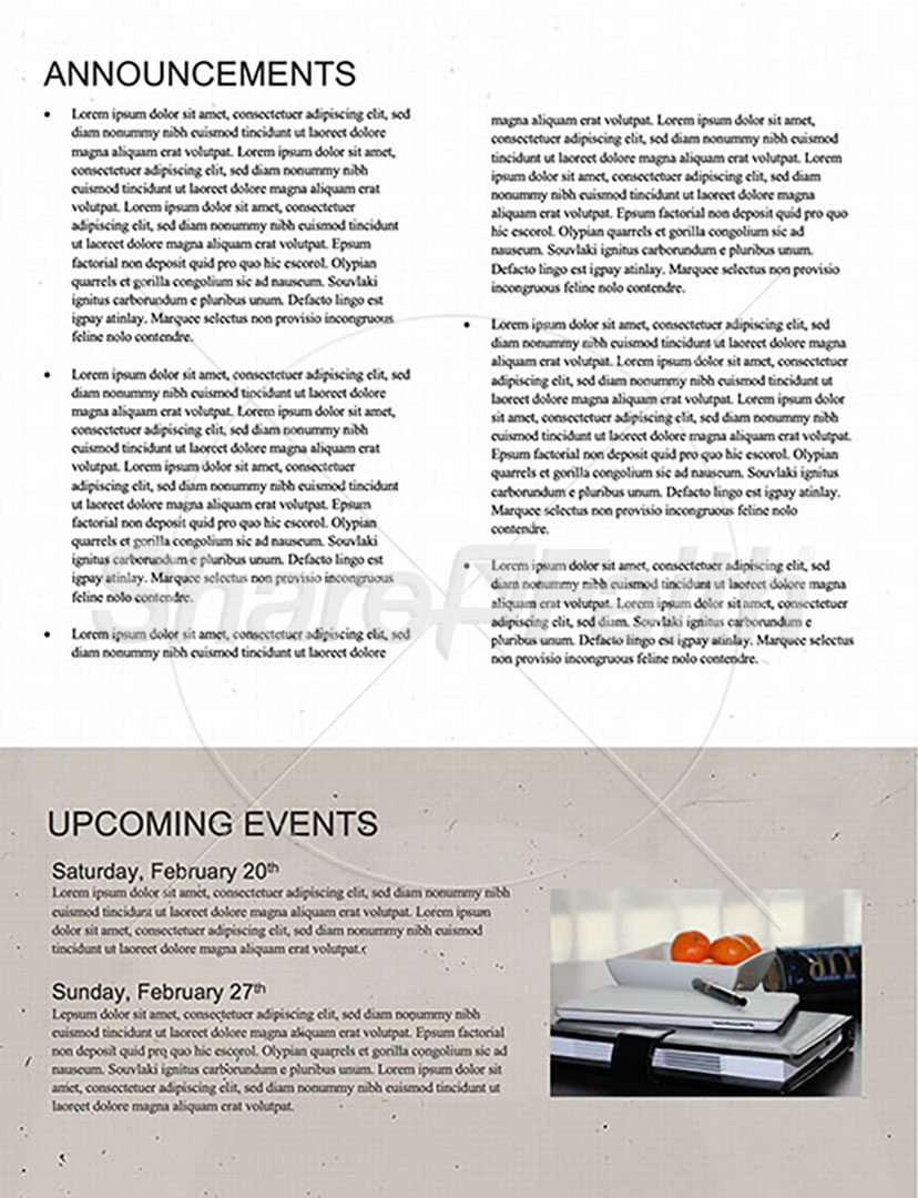 Boundless: Newsletter