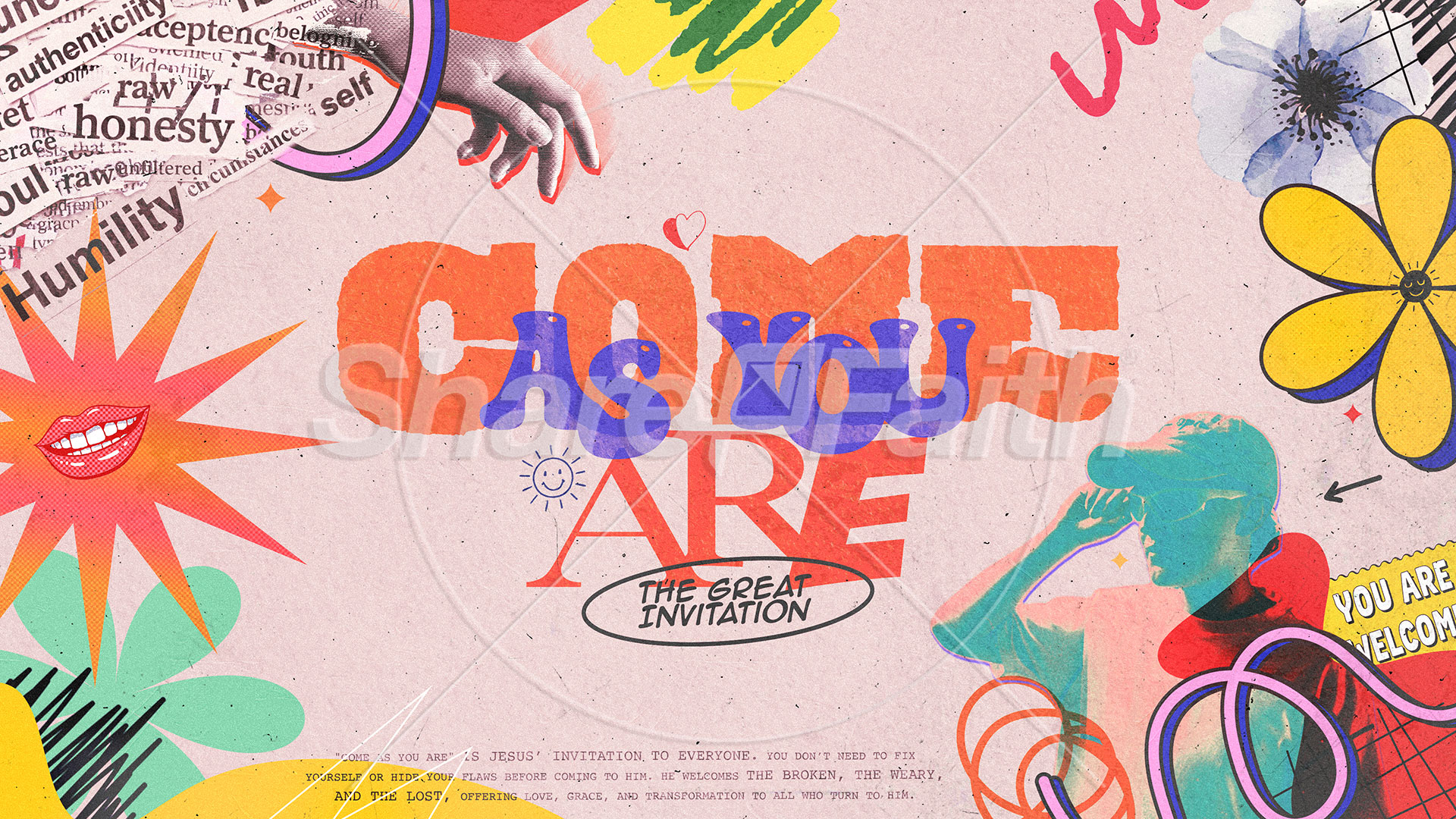 Come As You Are: Title Graphic