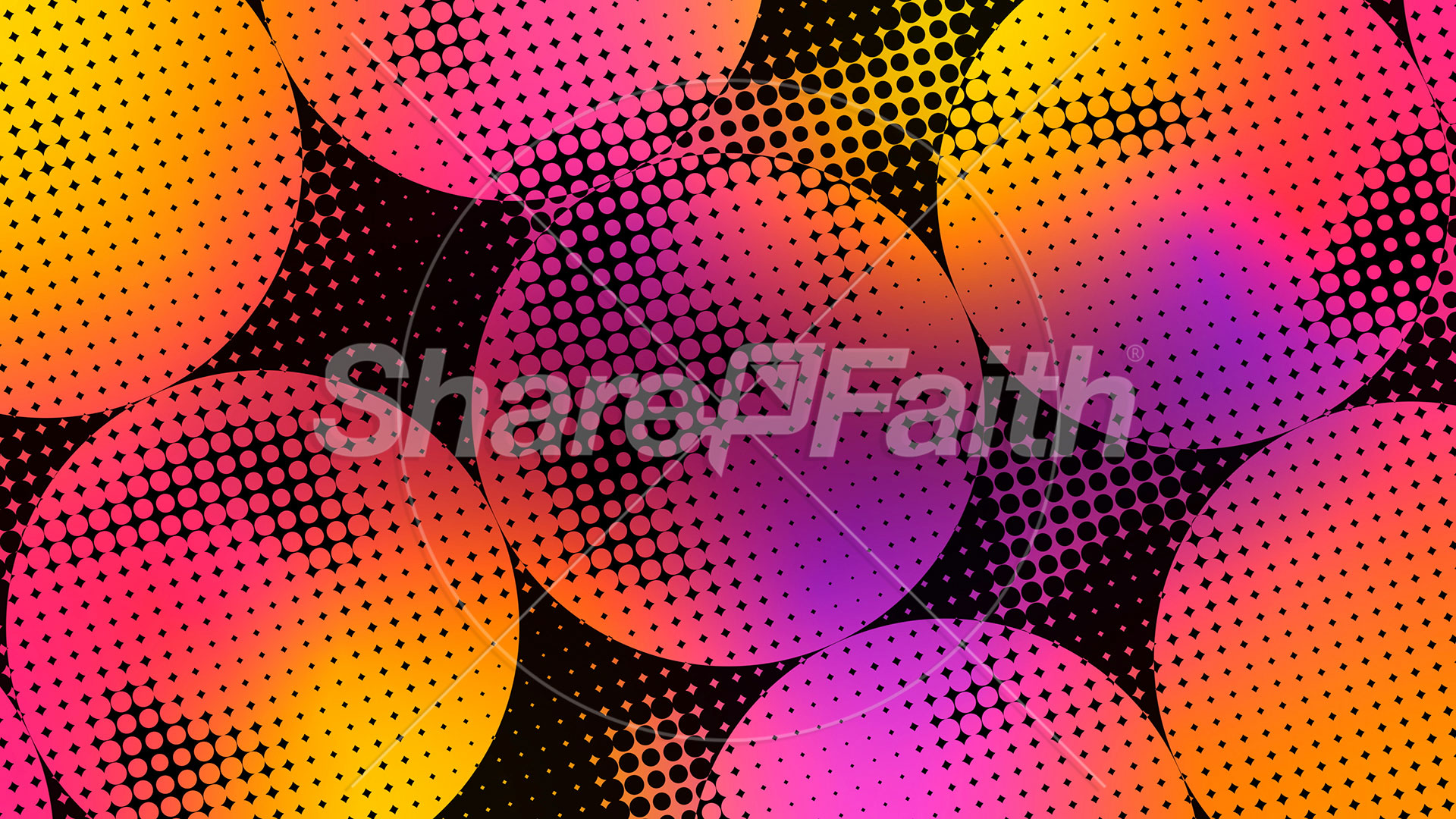 Halftones Gradient Collection: Halftones Gradient 3 Still