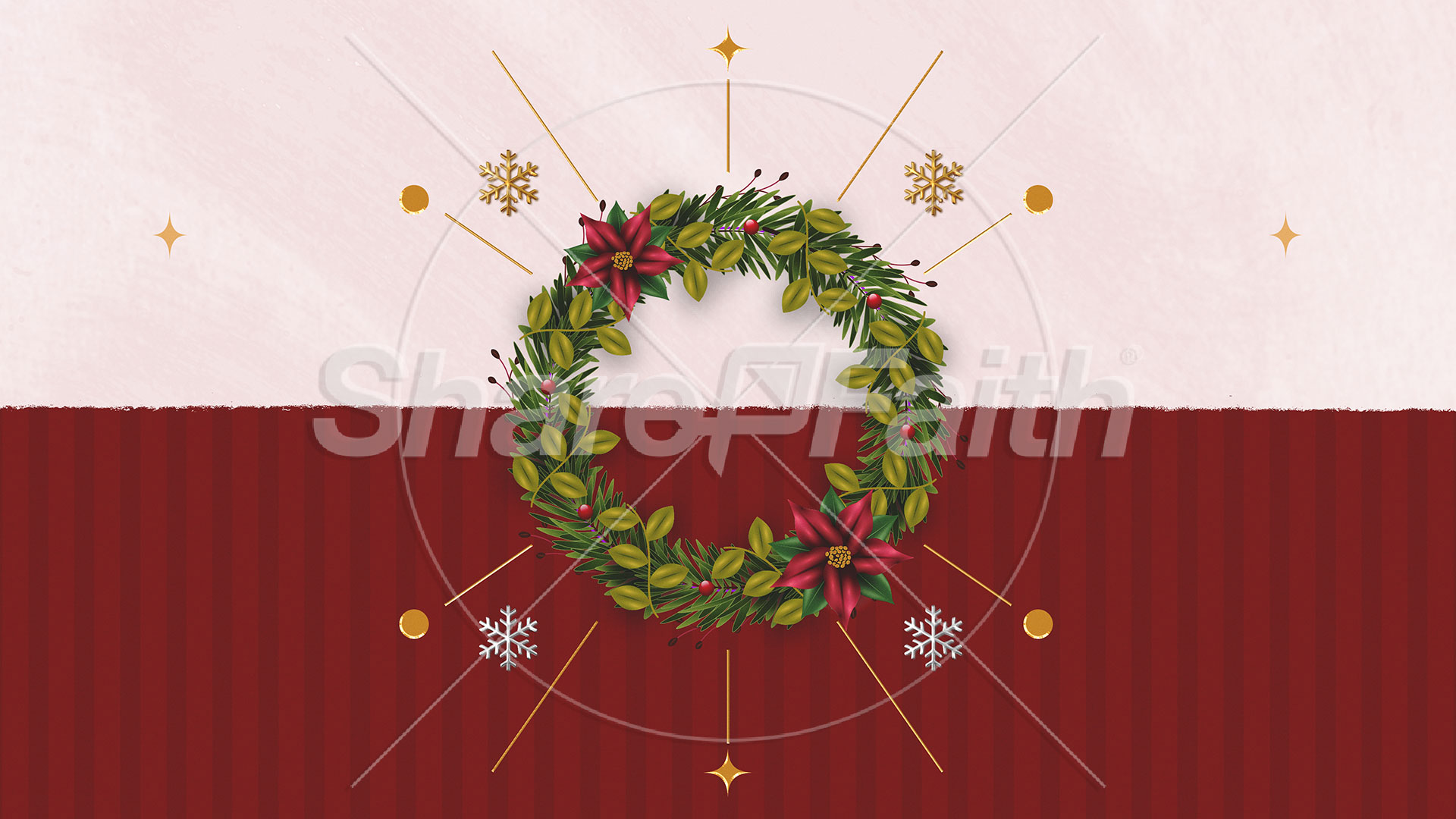 Christmas Prayer Service: Title Graphics