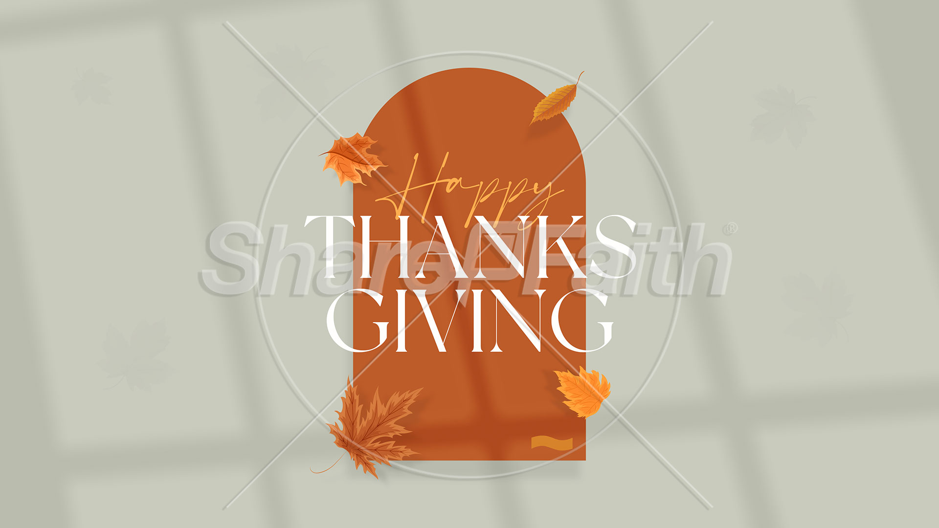 Happy Thanksgiving: Social Media Graphic