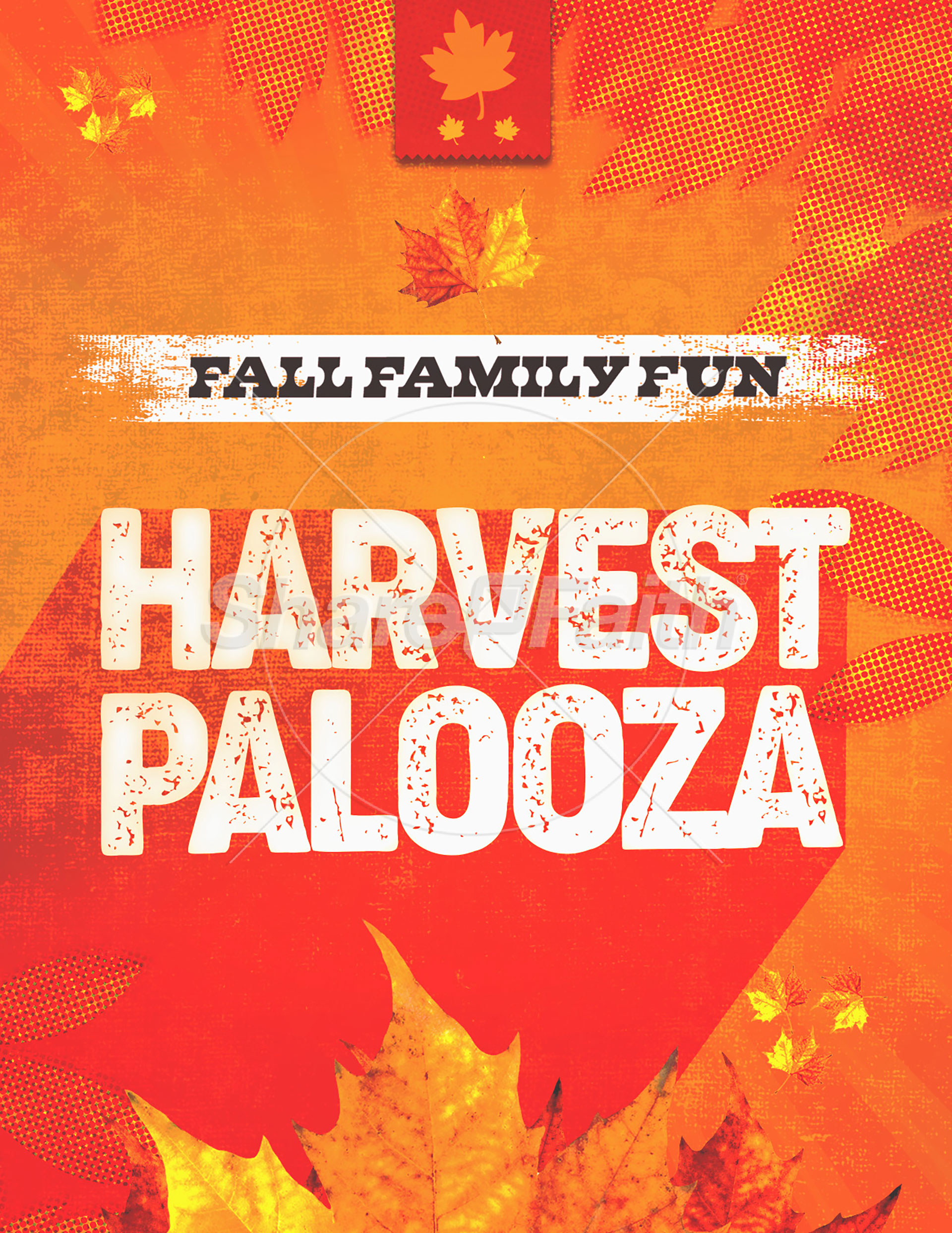 Harvest Palooza: Flyer
