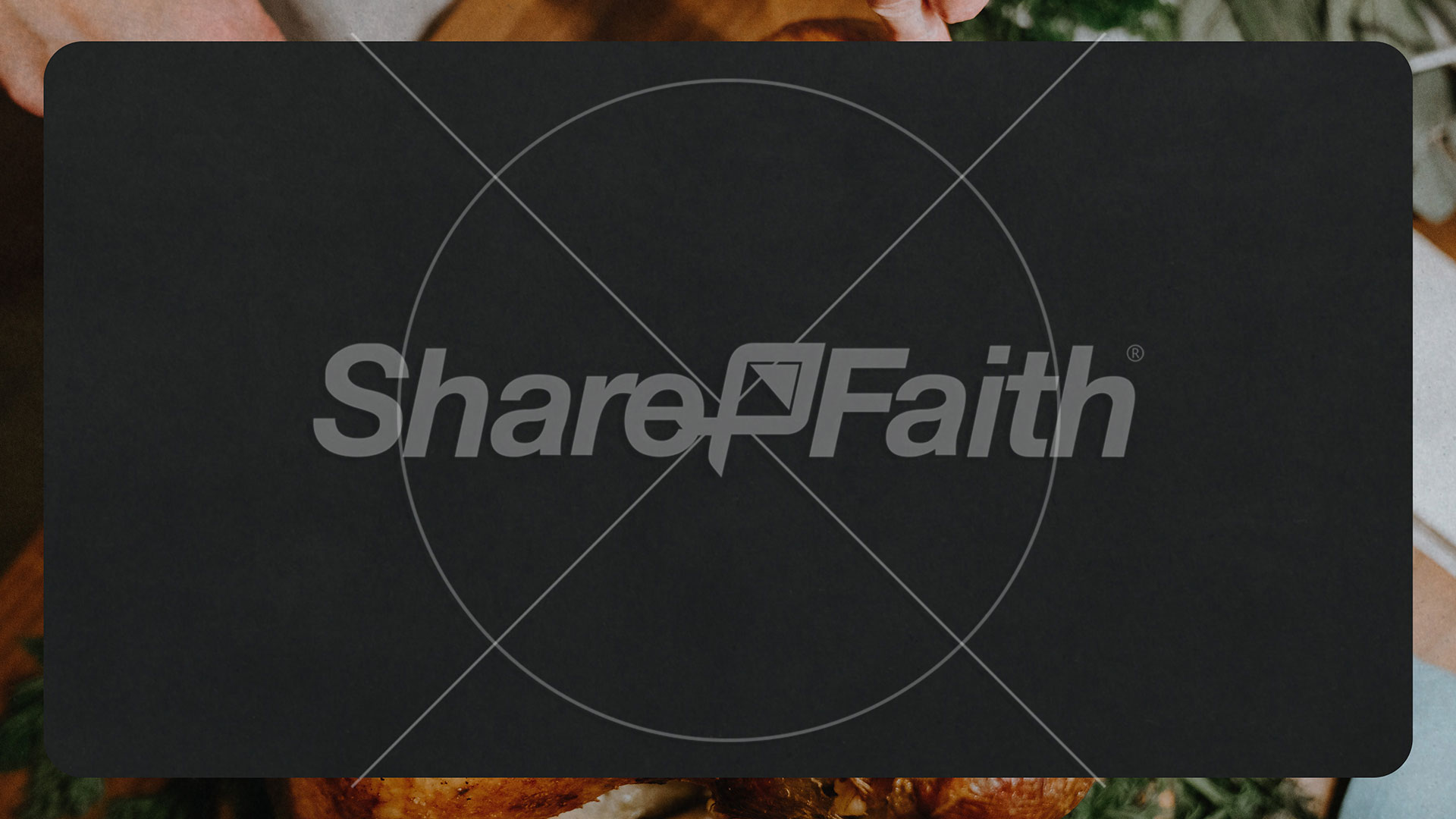 Happy Thanksgiving Turkey Title Graphics