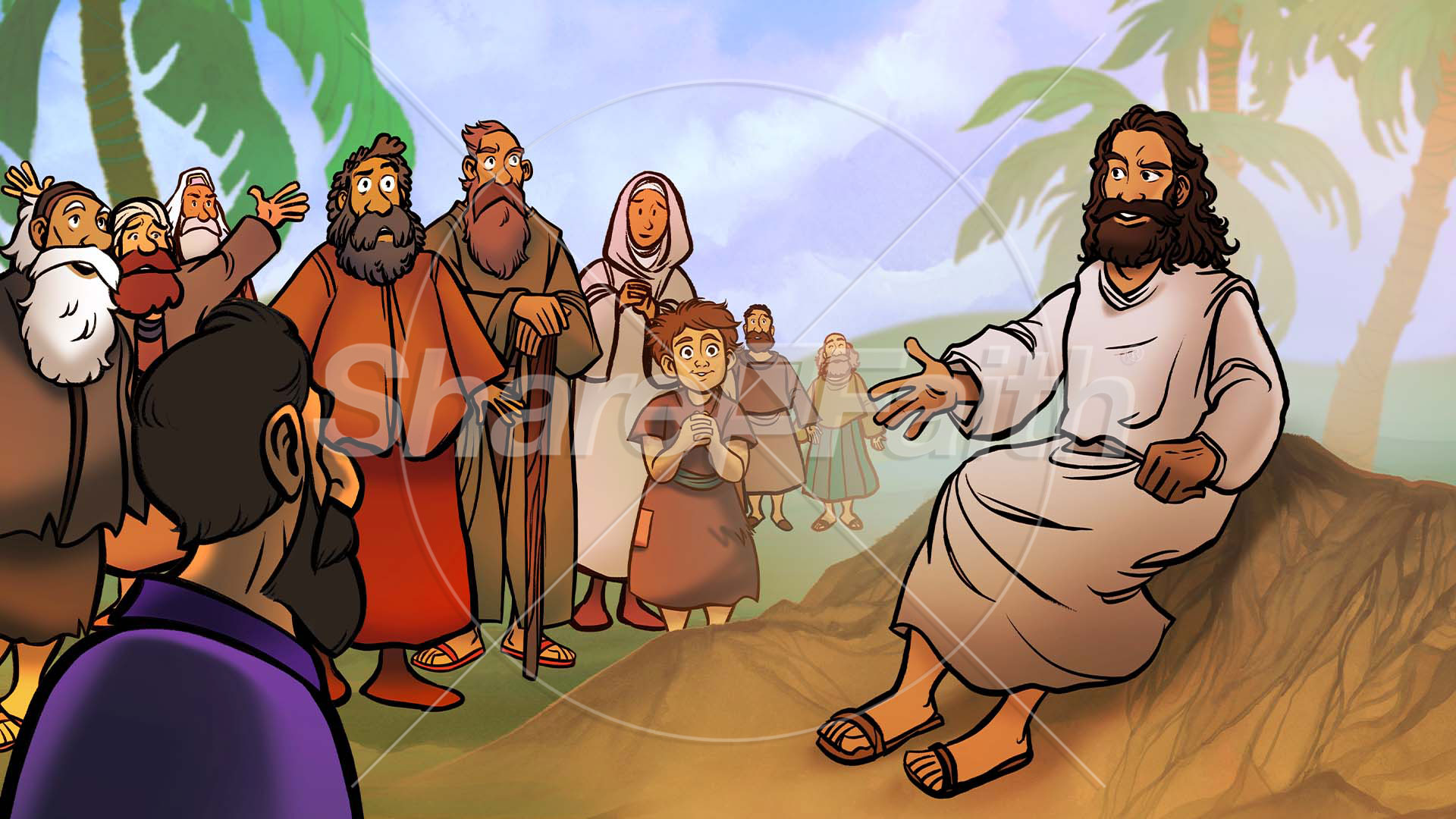 Vineyard Workers: Bible Story Slideshow