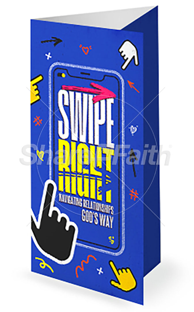 Swipe Right: Trifold Bulletin Cover