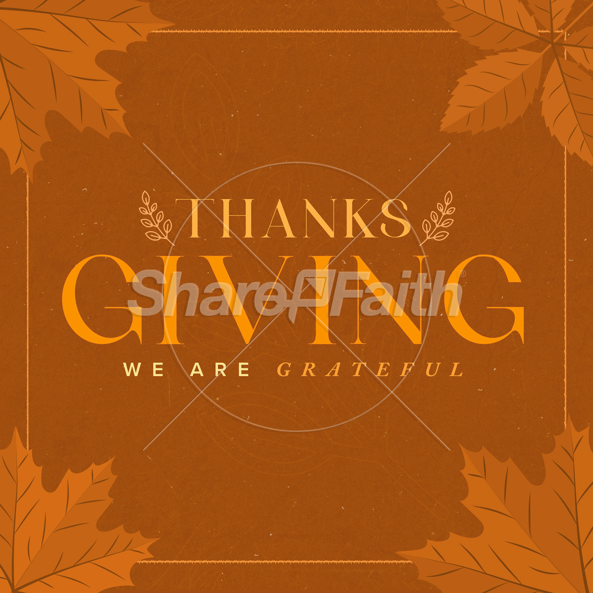 We Are Grateful (Happy Thanksgiving): Social Media