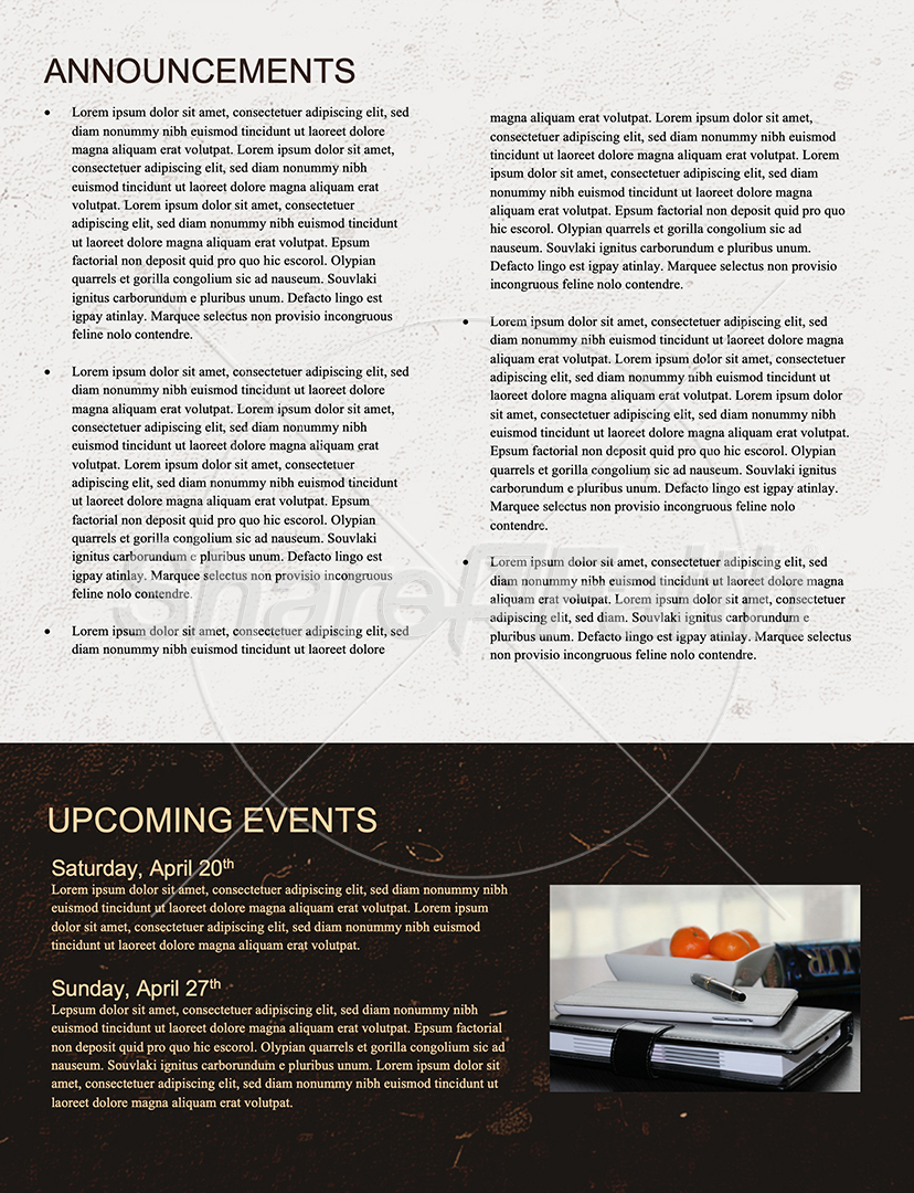 Rooted Rustic Roots: Newsletter