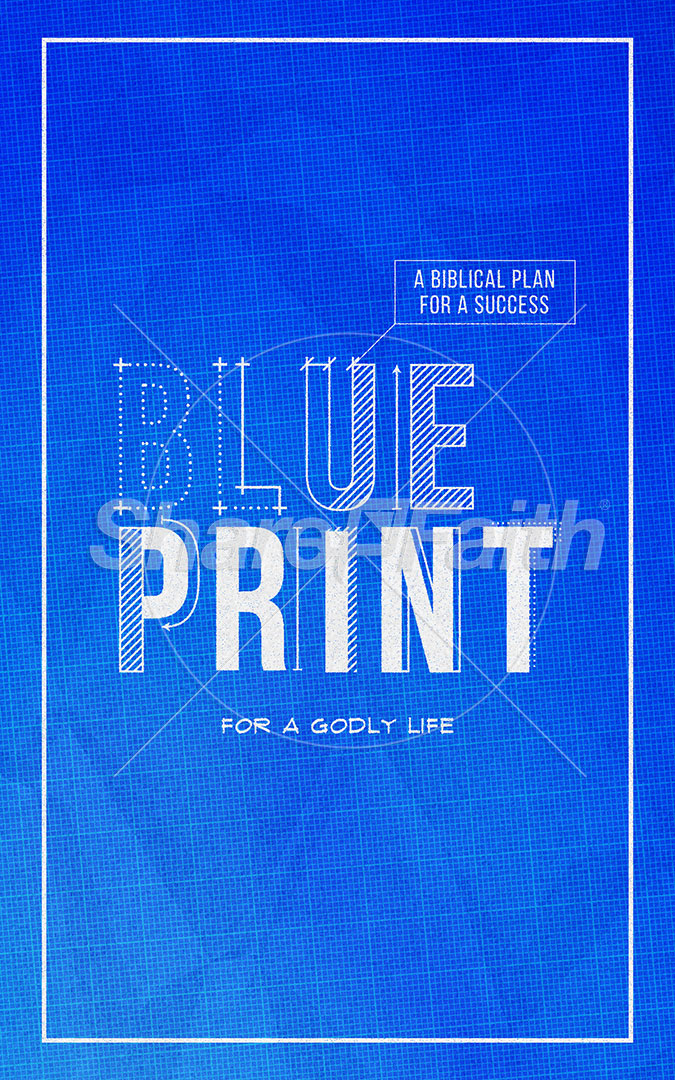Blueprint: Bifold Bulletin Cover