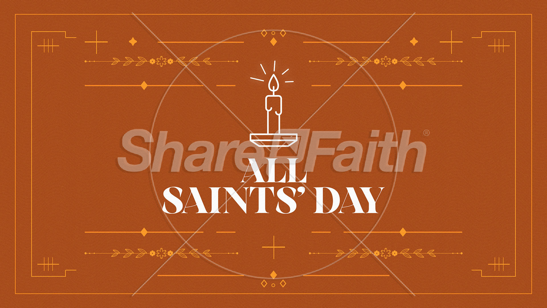 All Saints Day: Title Graphics