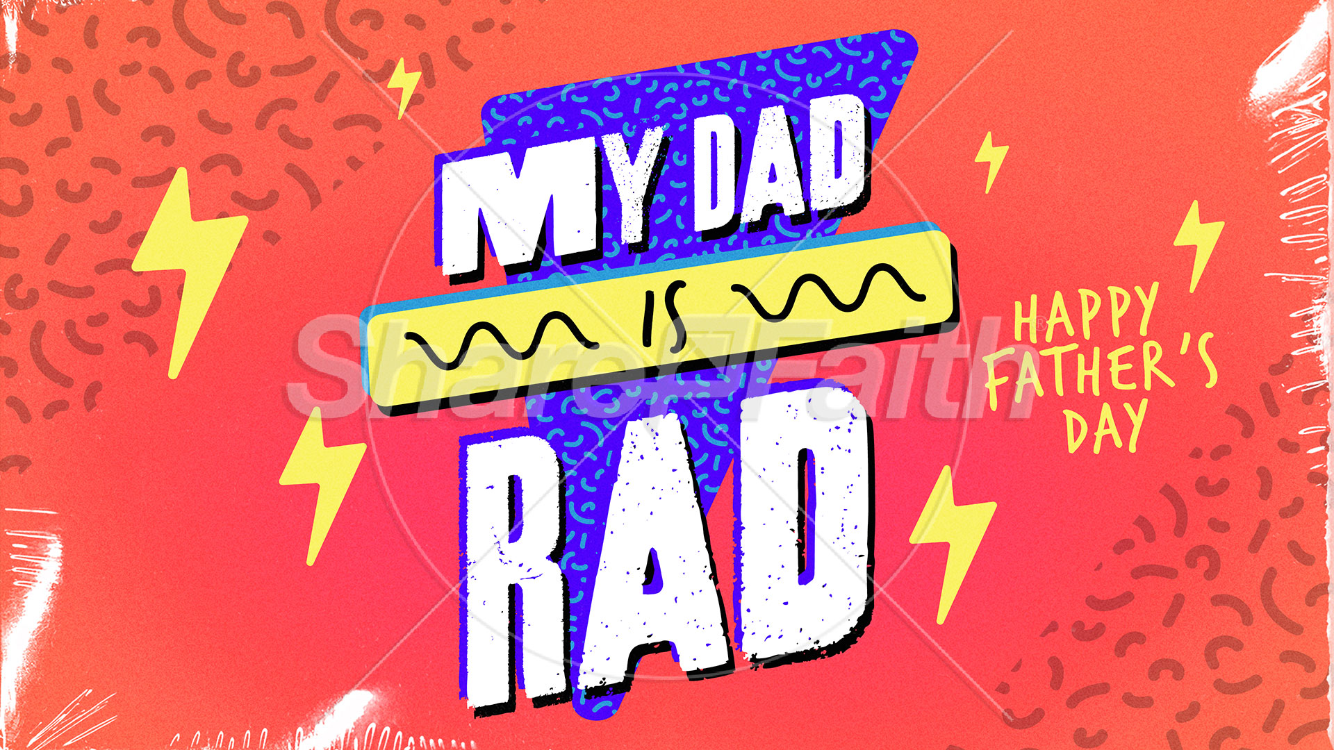 My Dad is Rad: Title Graphics