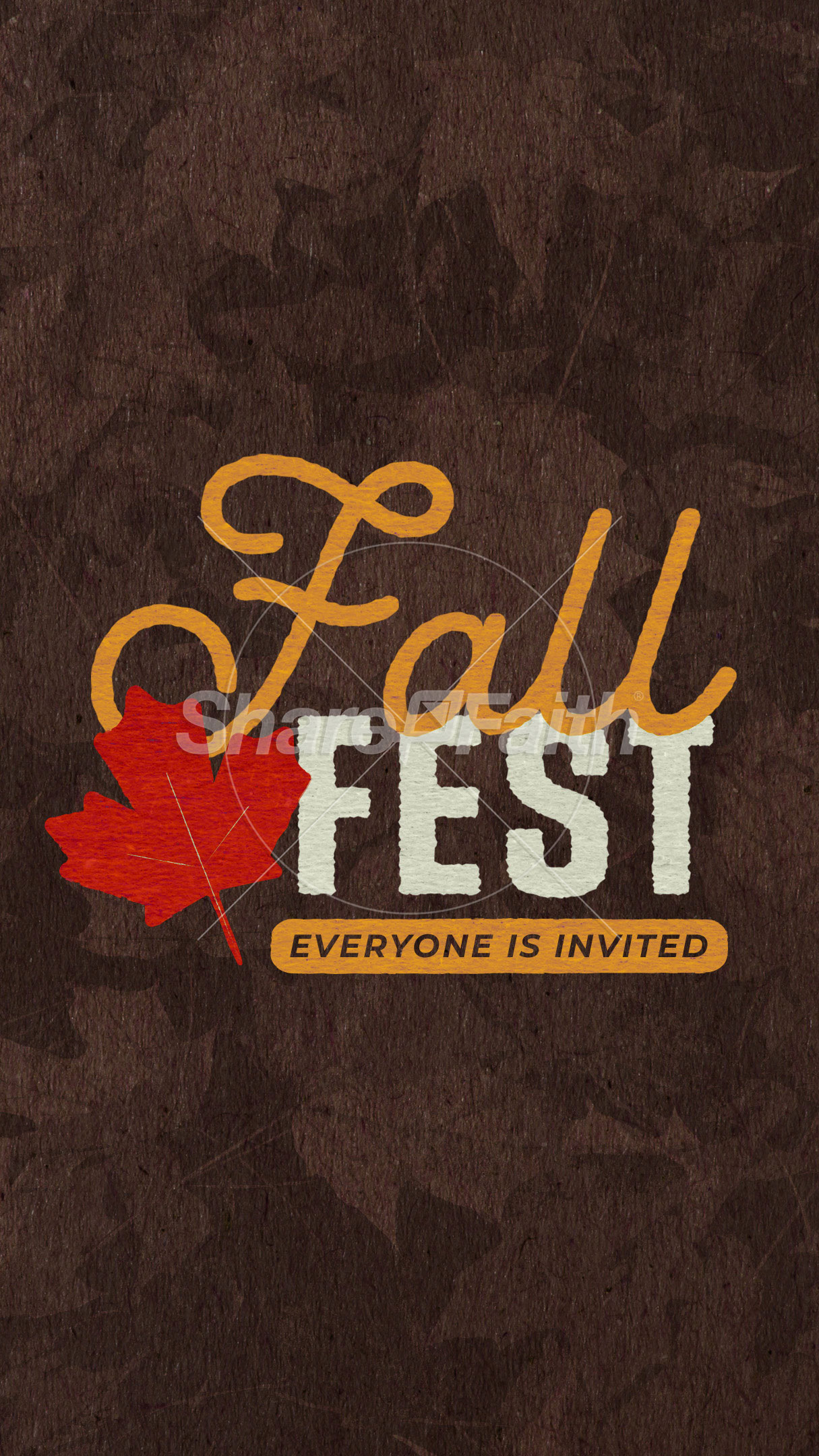 Fall Fest: Social Media Graphic
