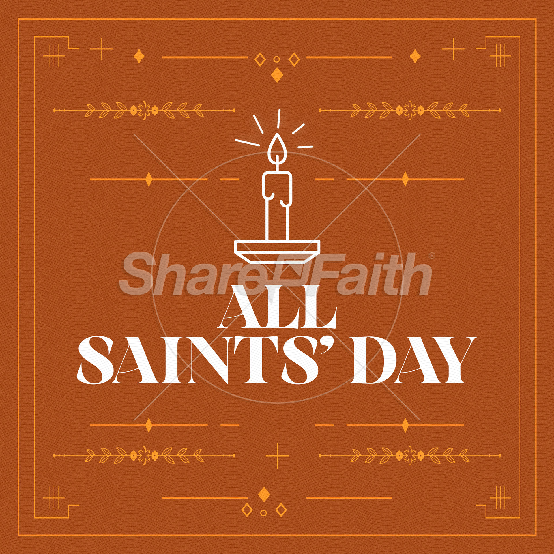 All Saints Day: Social Media Graphics