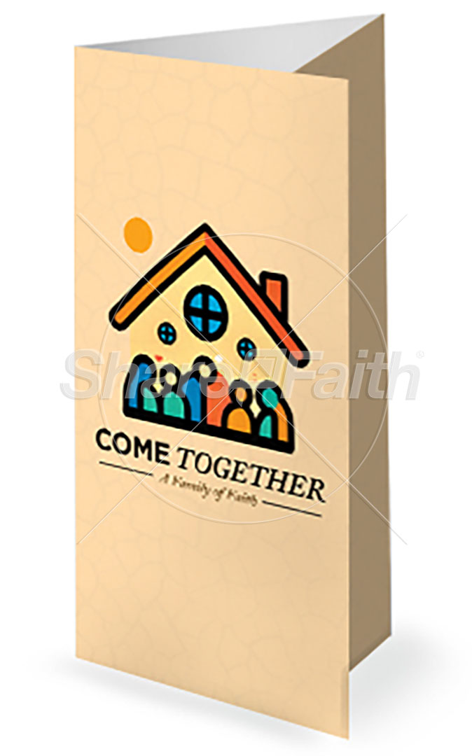 Come Together: Trifold Bulletin Cover