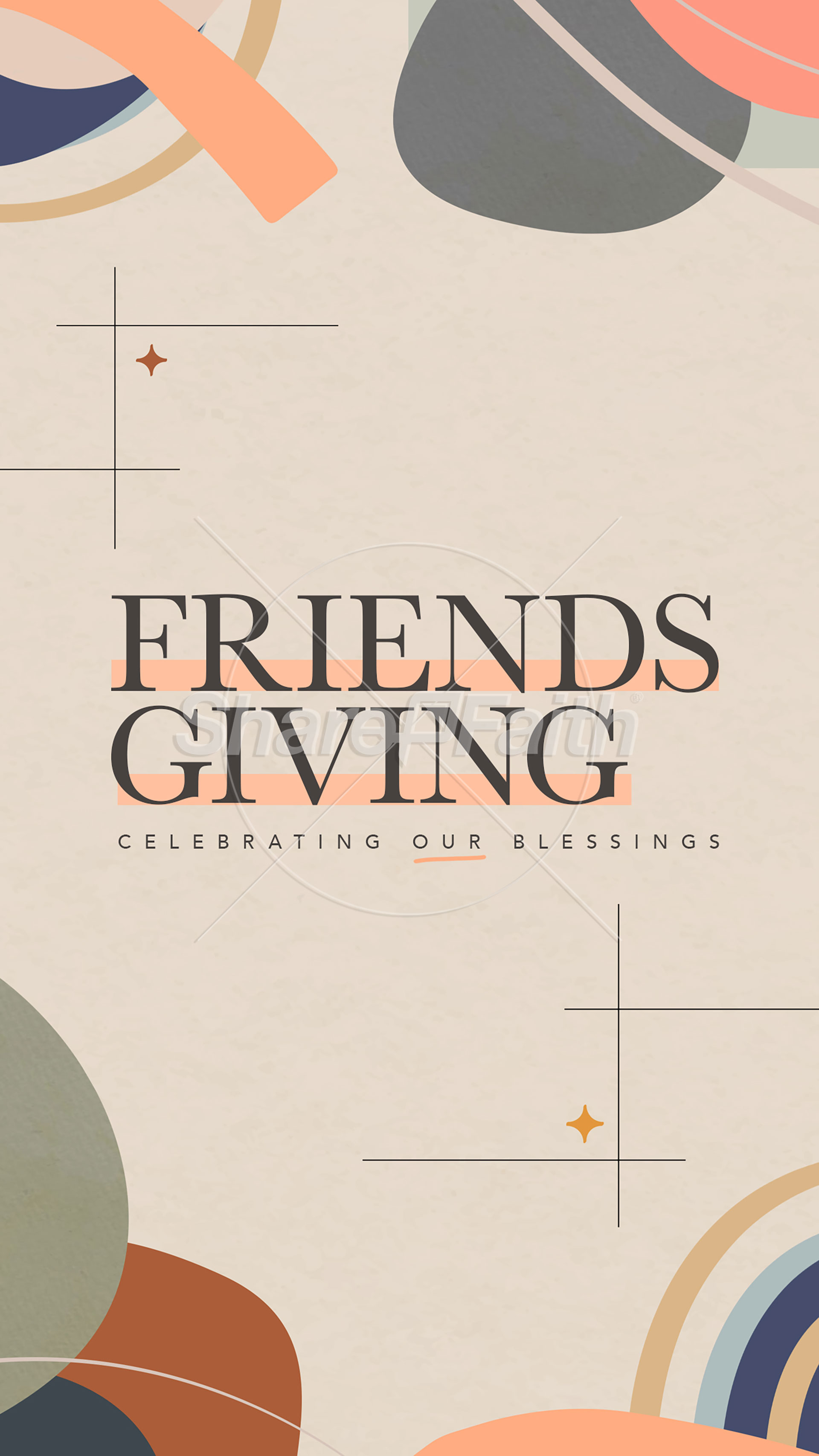 Friendsgiving: Social Media Graphic