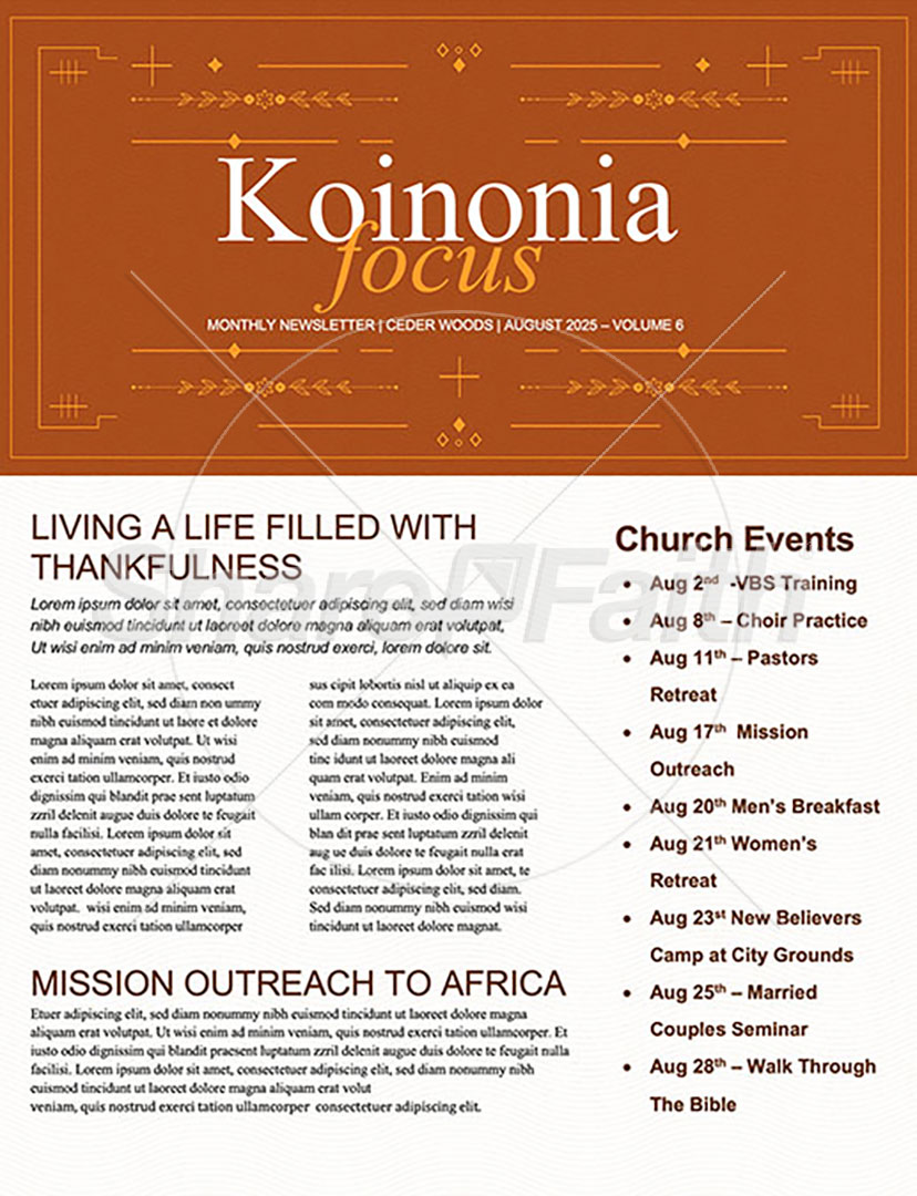 All Saints Day: Newsletter