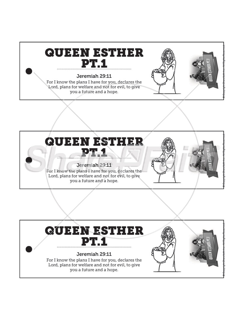 Queen Esther pt.1: Bookmarks