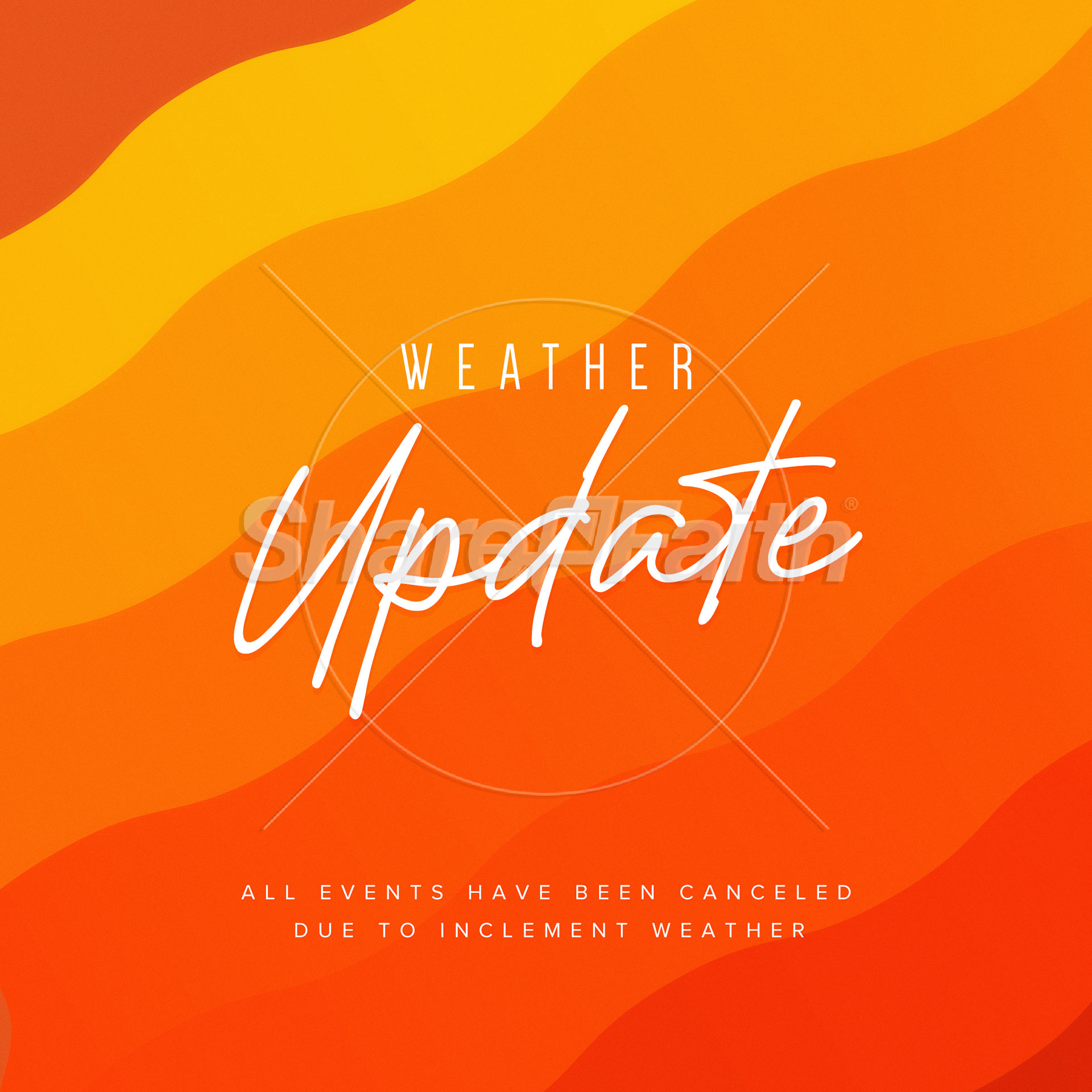 Services Canceled: Social Media Graphics