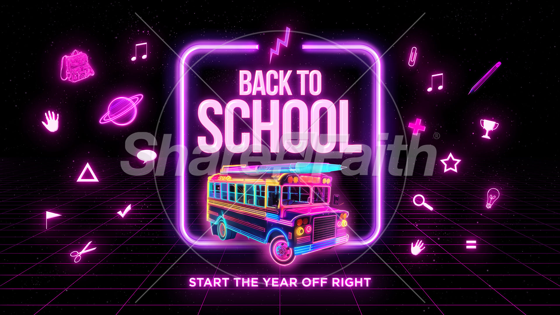 Back To School: Title Graphic