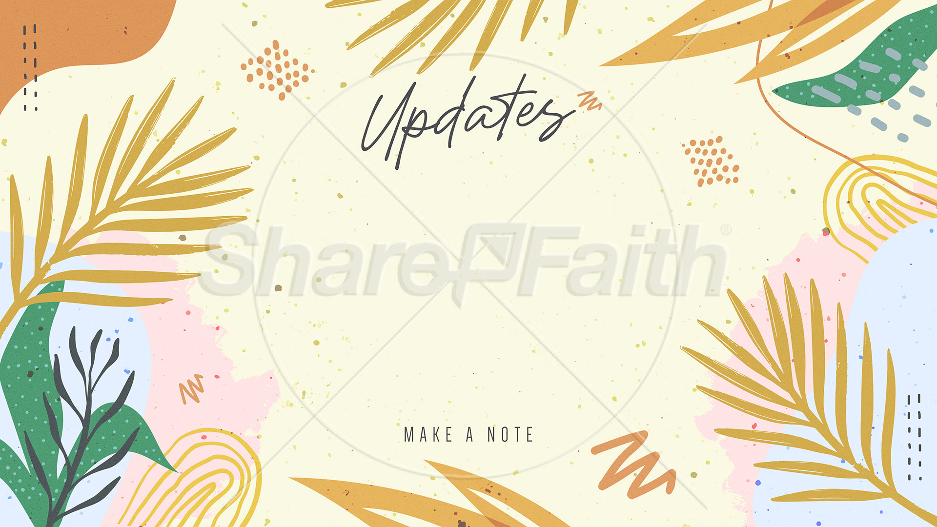 Give Thanks: Title Graphics