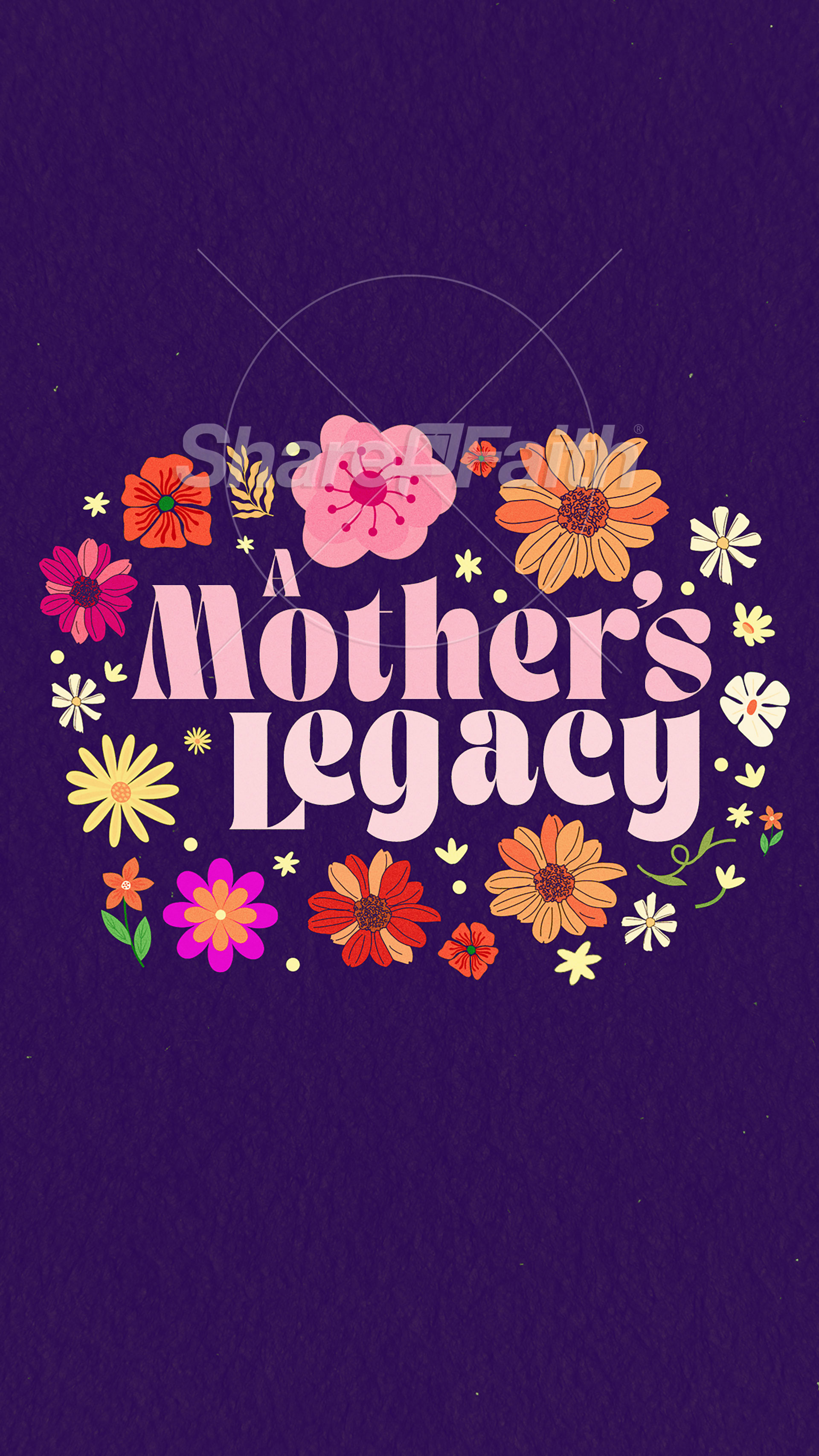 A Mother’s Legacy: Social Media Graphic