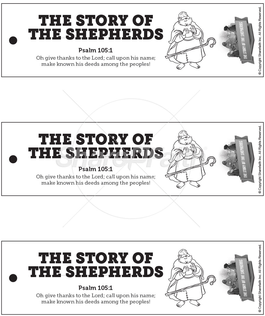 The Story of the Shepherds: Bookmarks