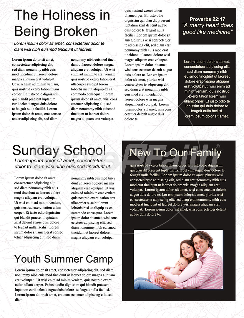A Thankful Heart: Newsletter