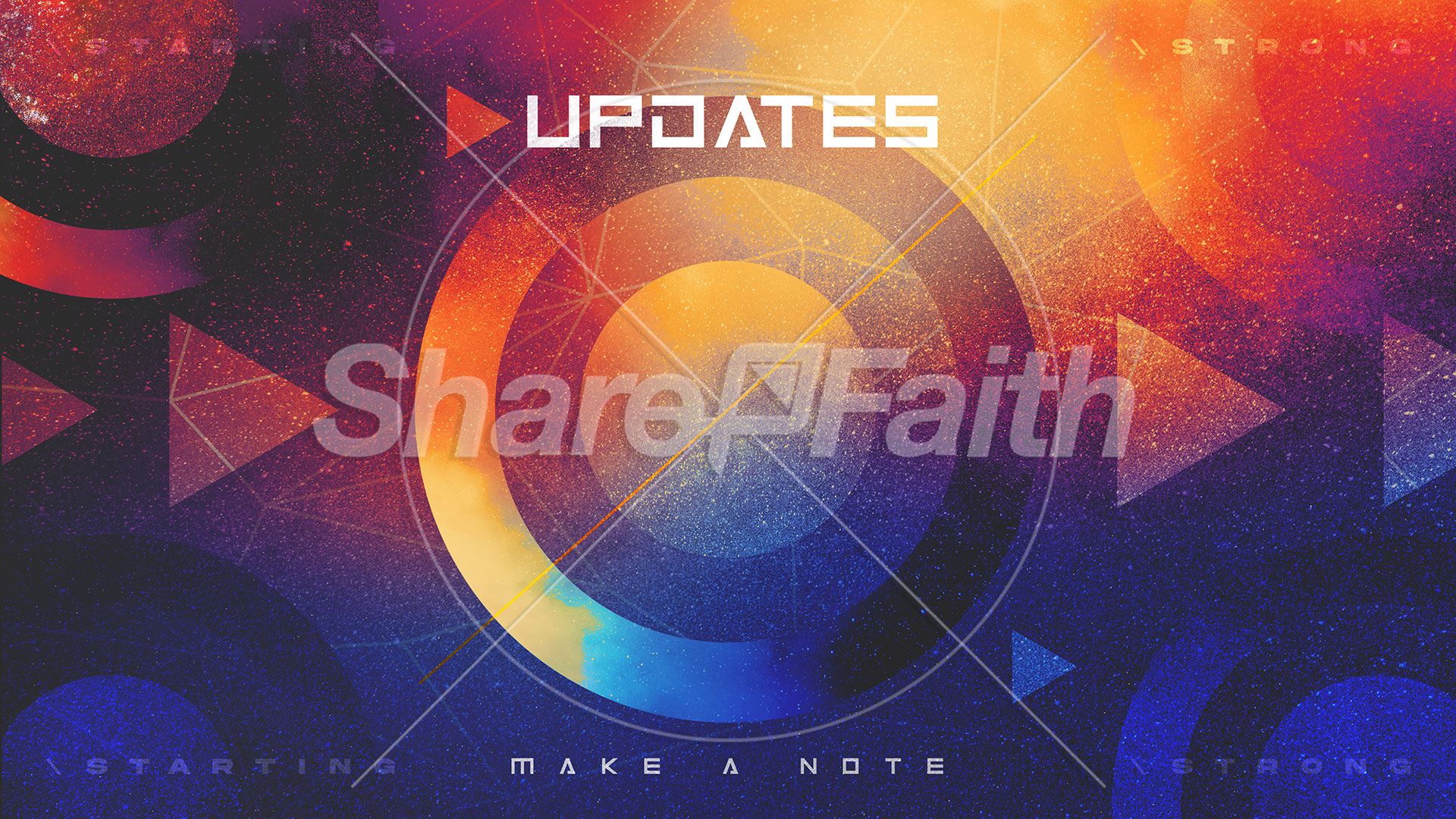 New Year – Starting Strong: Title Graphics