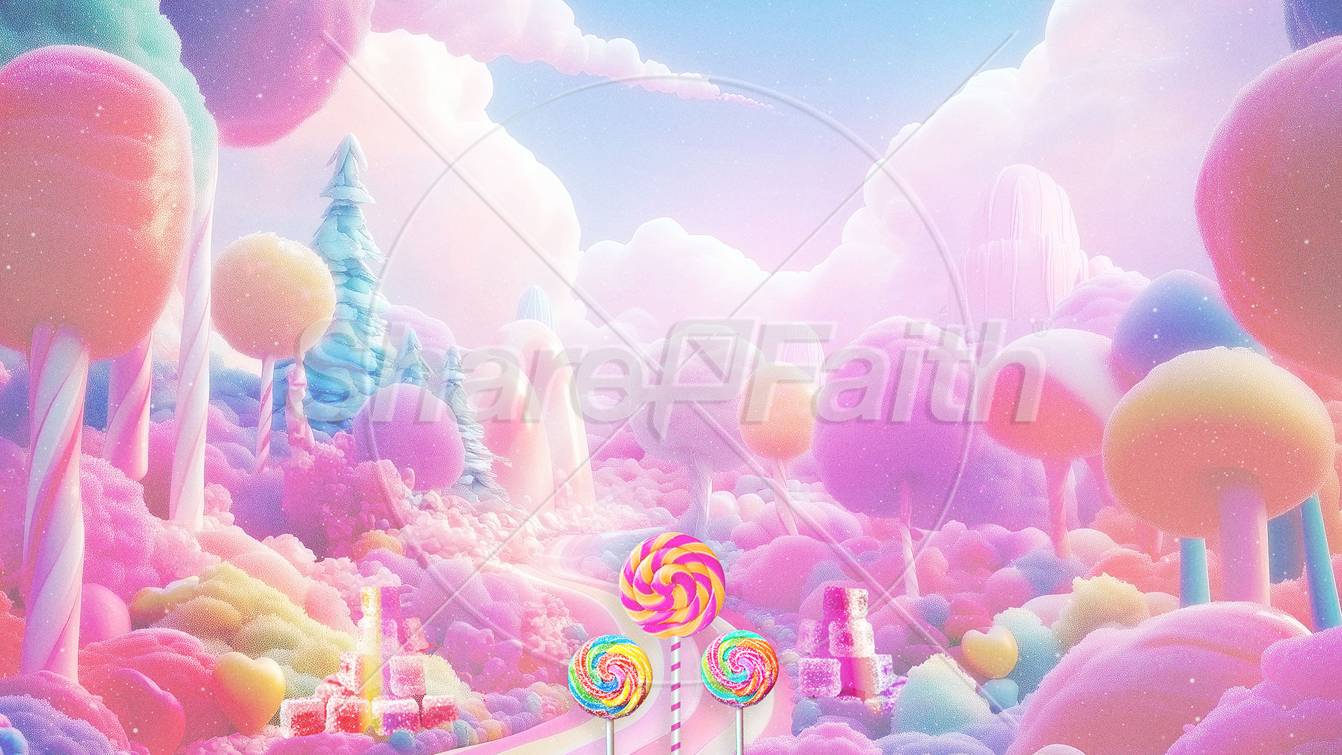 Candy Land: Title Graphic