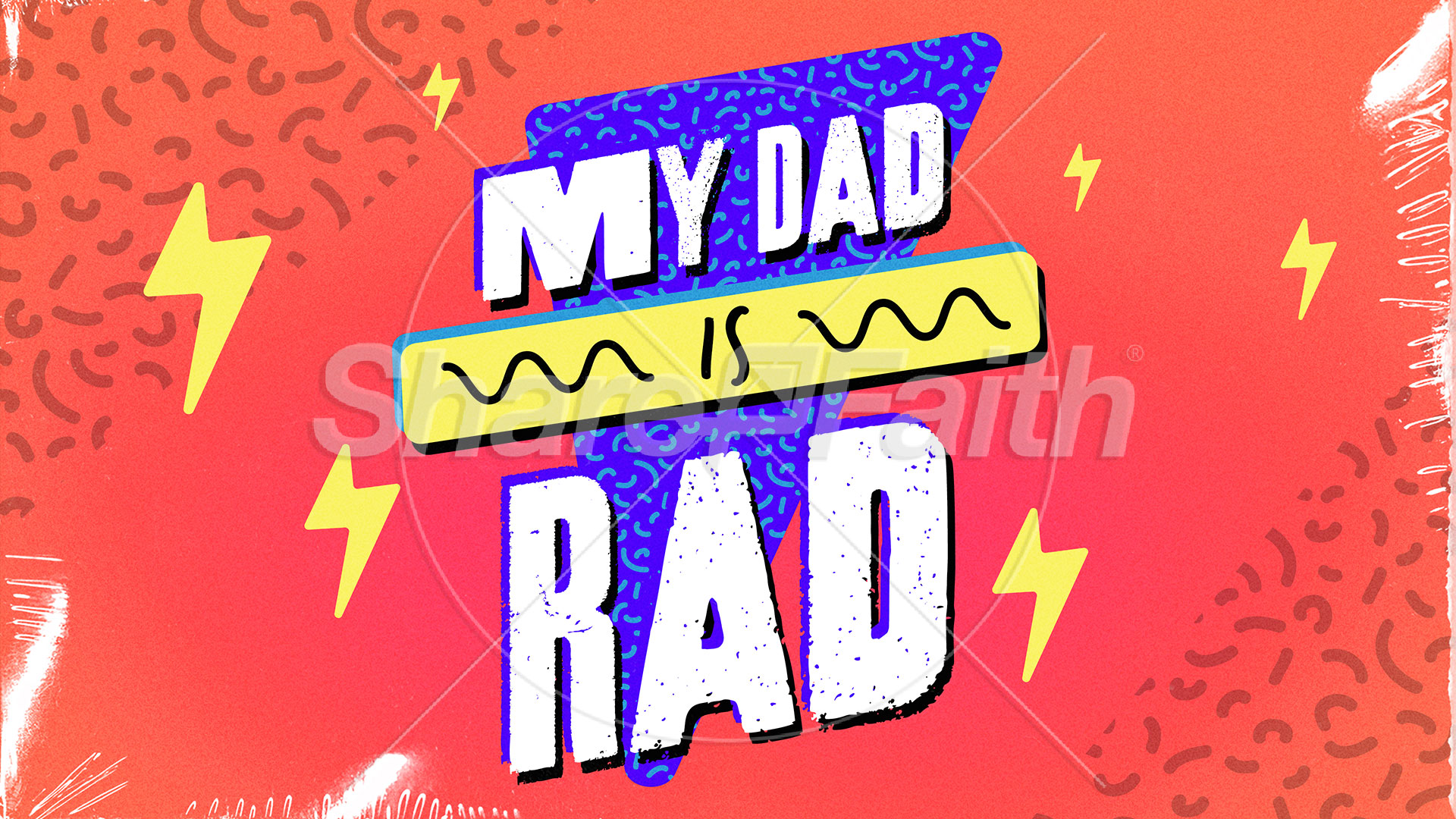 My Dad is Rad: Title Graphics