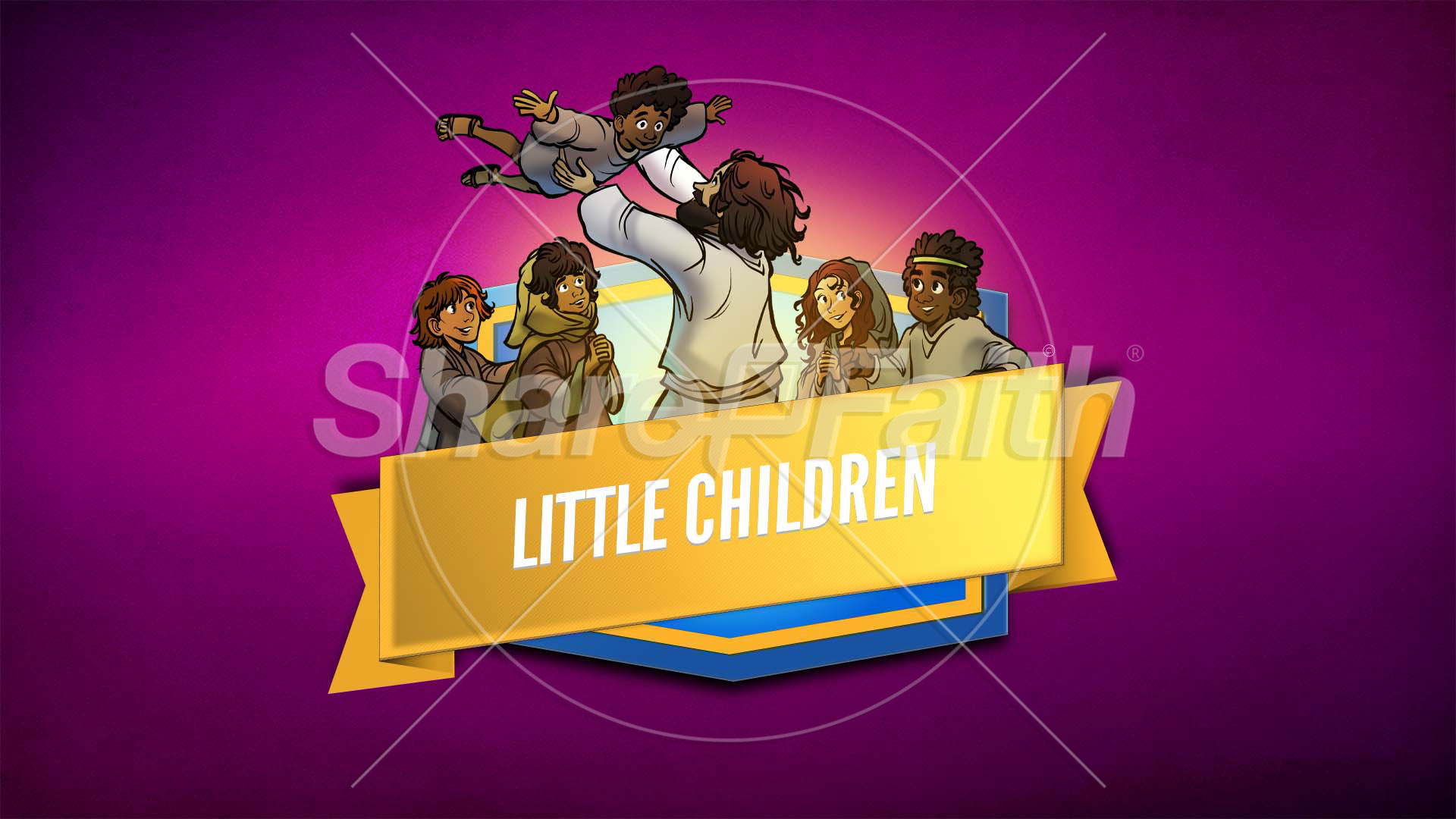 Matthew 19 – Little Children: Bible Story Slideshow