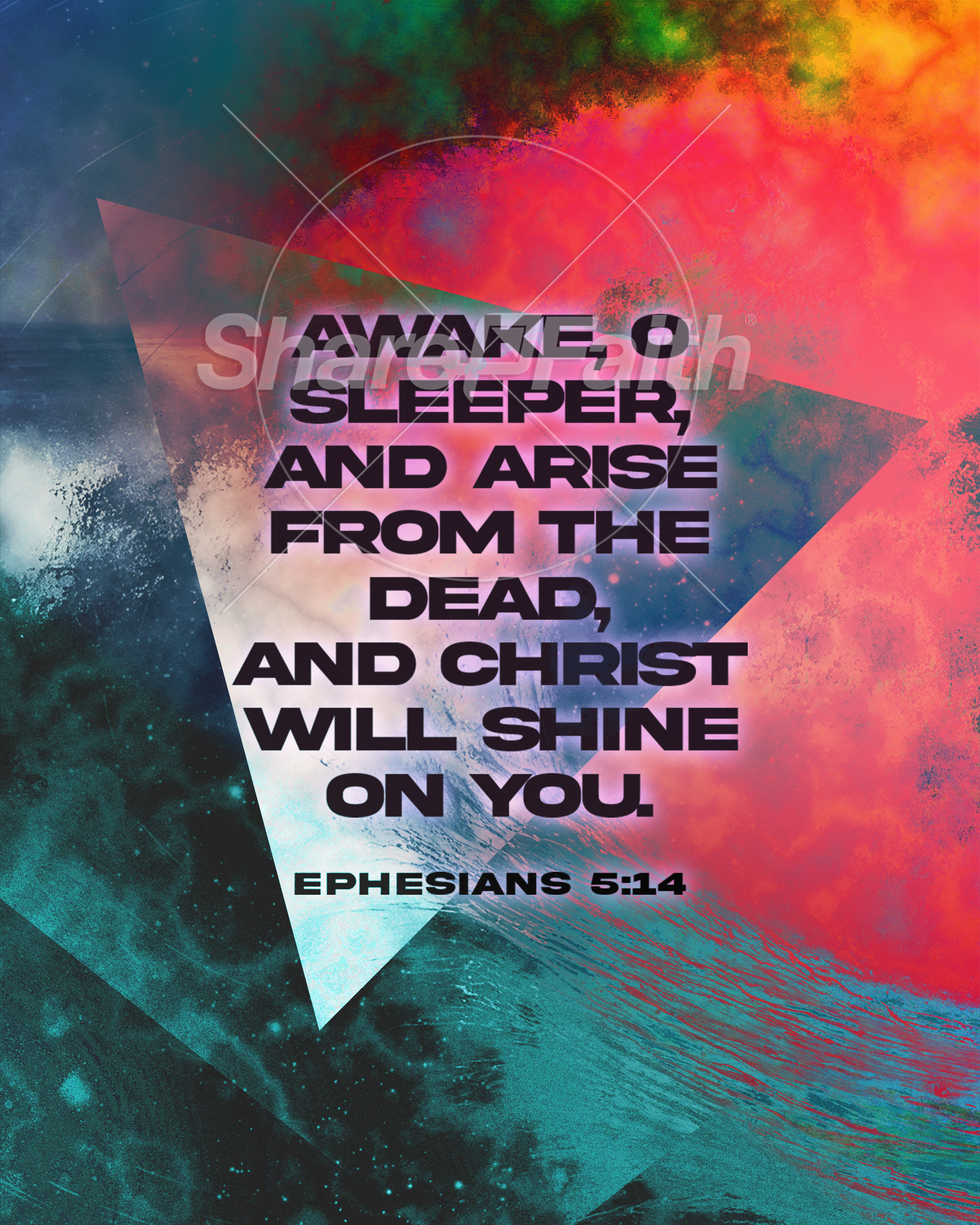 Awaken Triangle Ocean – Prayer: Social Post
