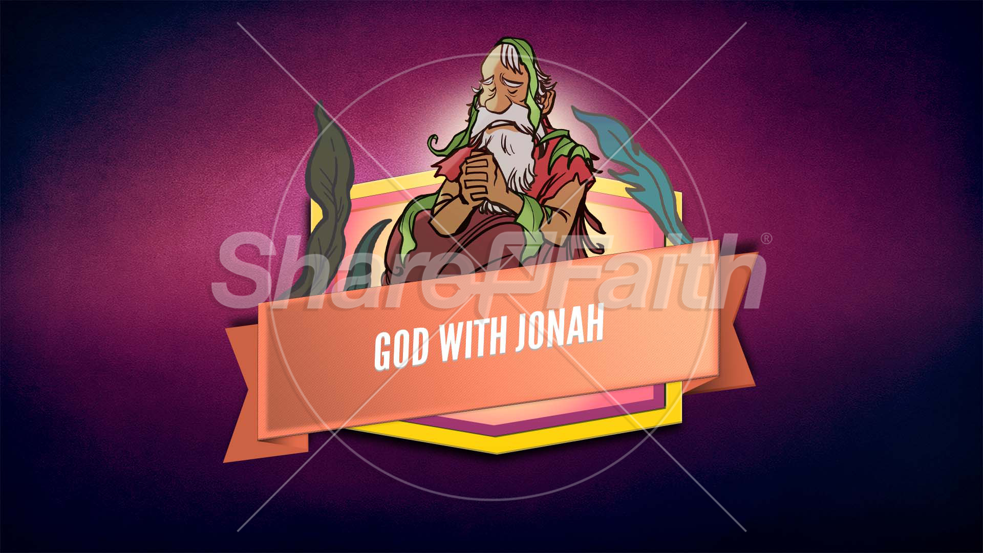 God with Jonah: Bible Story