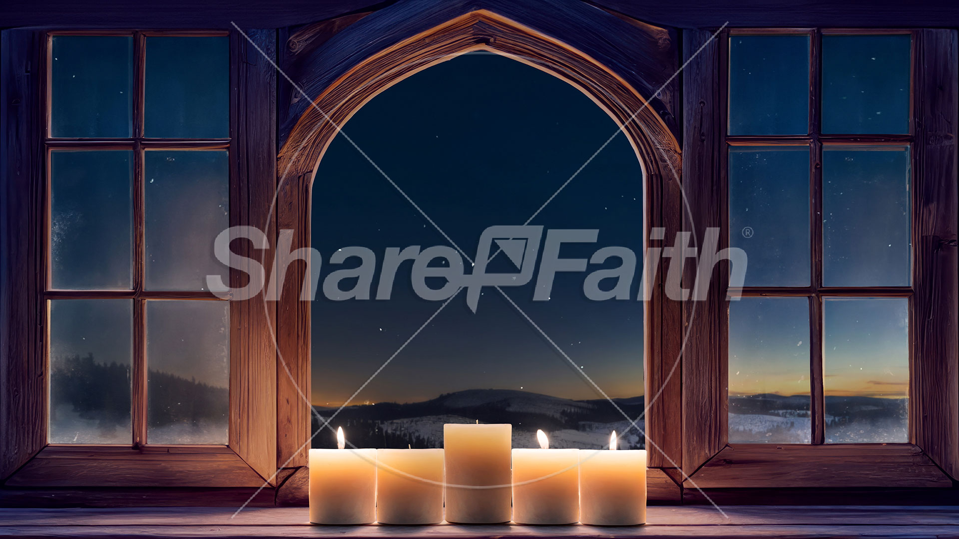 Winter Advent: Joy Candles