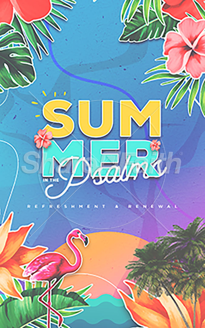 Summer in the Psalms: Bifold Bulletin