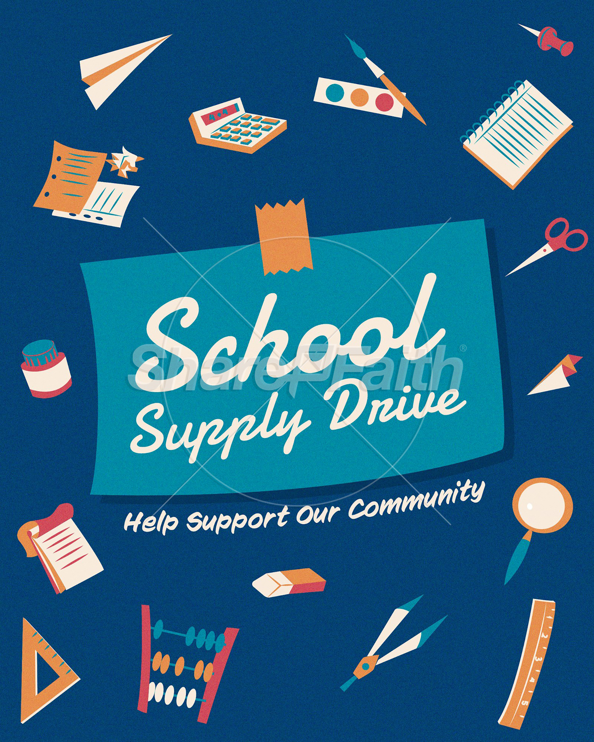School Supply Drive: Social Media