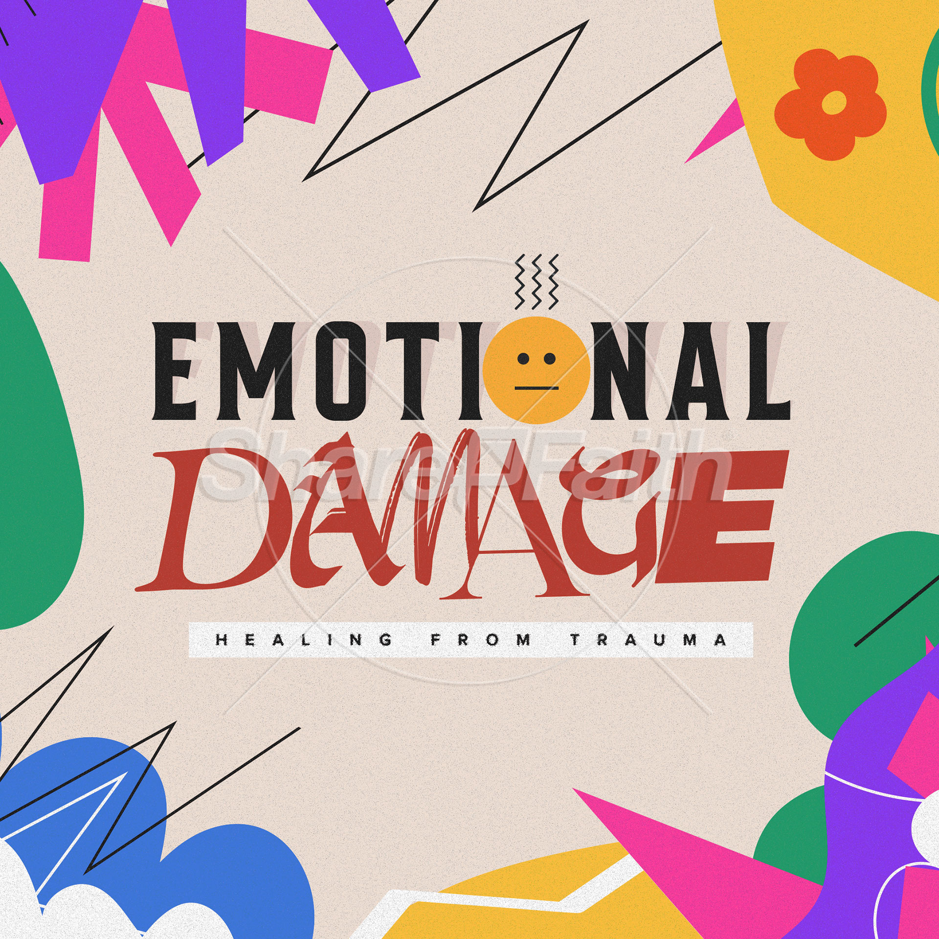 Emotional Damage: Social Media Graphic
