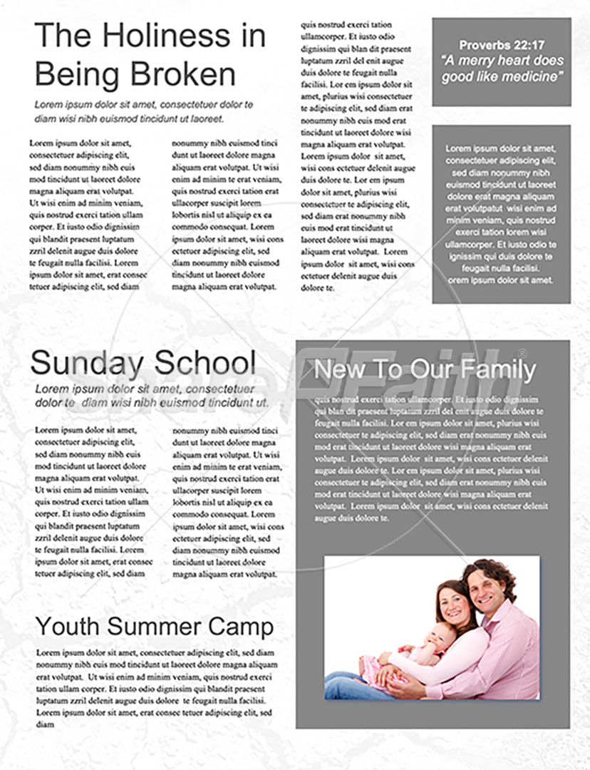 Into the Wilderness: Newsletter