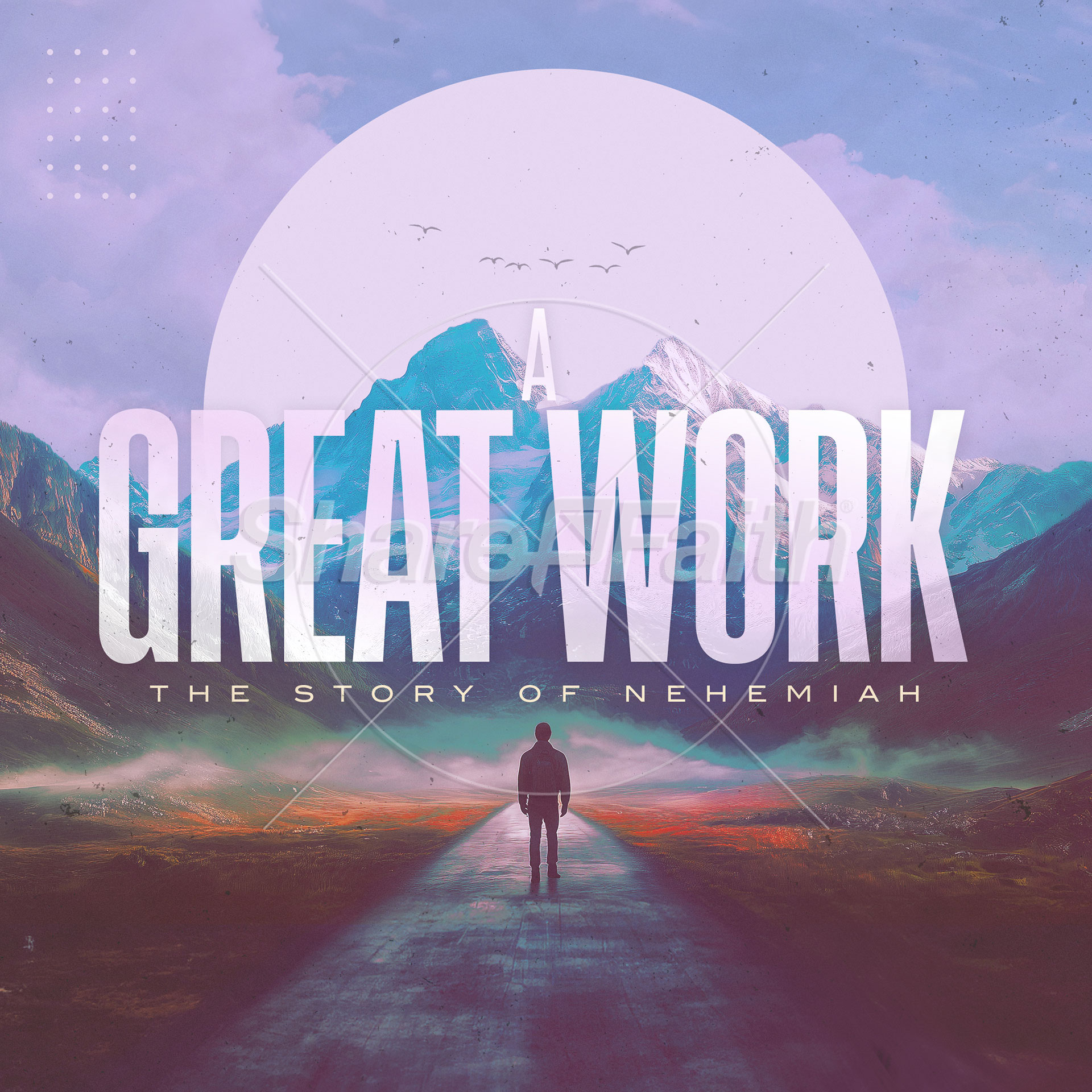 A Great Work: Social Media Graphic